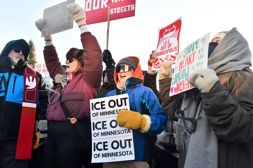 ICE's questionable efforts to remove illegal immigrants has been met with protests (Photo by Octavio JONES / AFP via Getty Images)