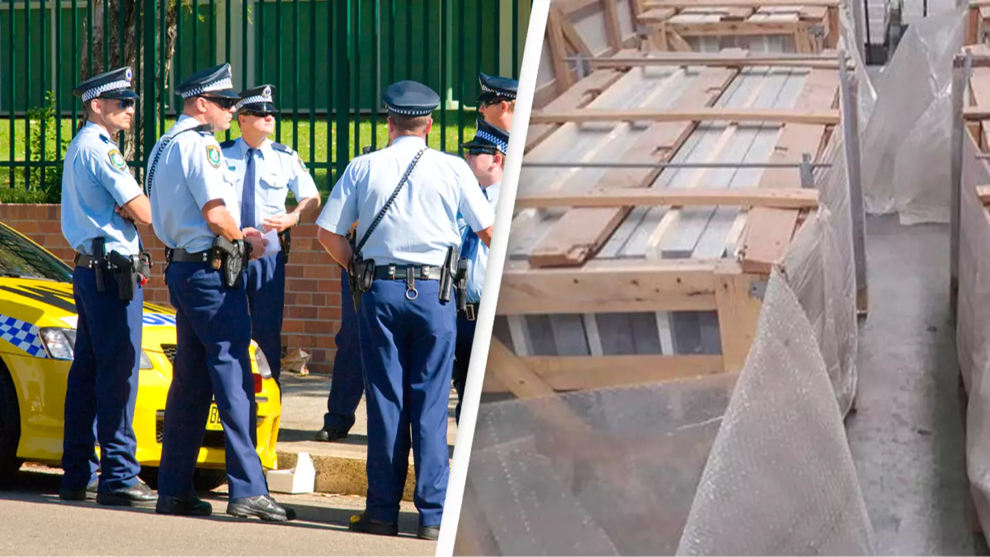 Police seize record two tons of crystal meth worth $1.6 billion