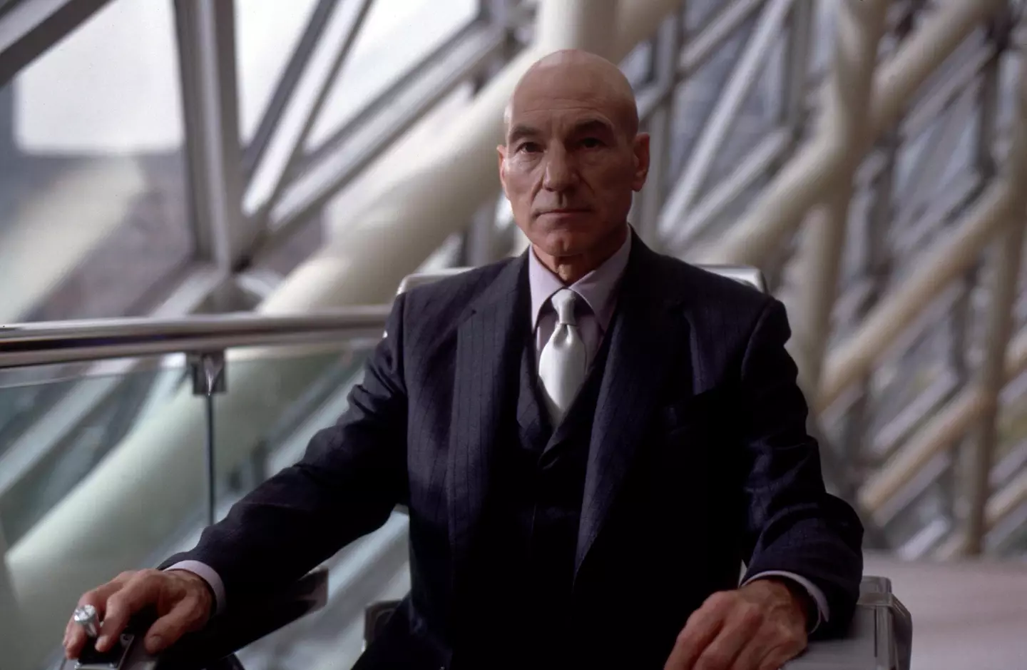 Patrick Stewart in X-Men (Alamy)