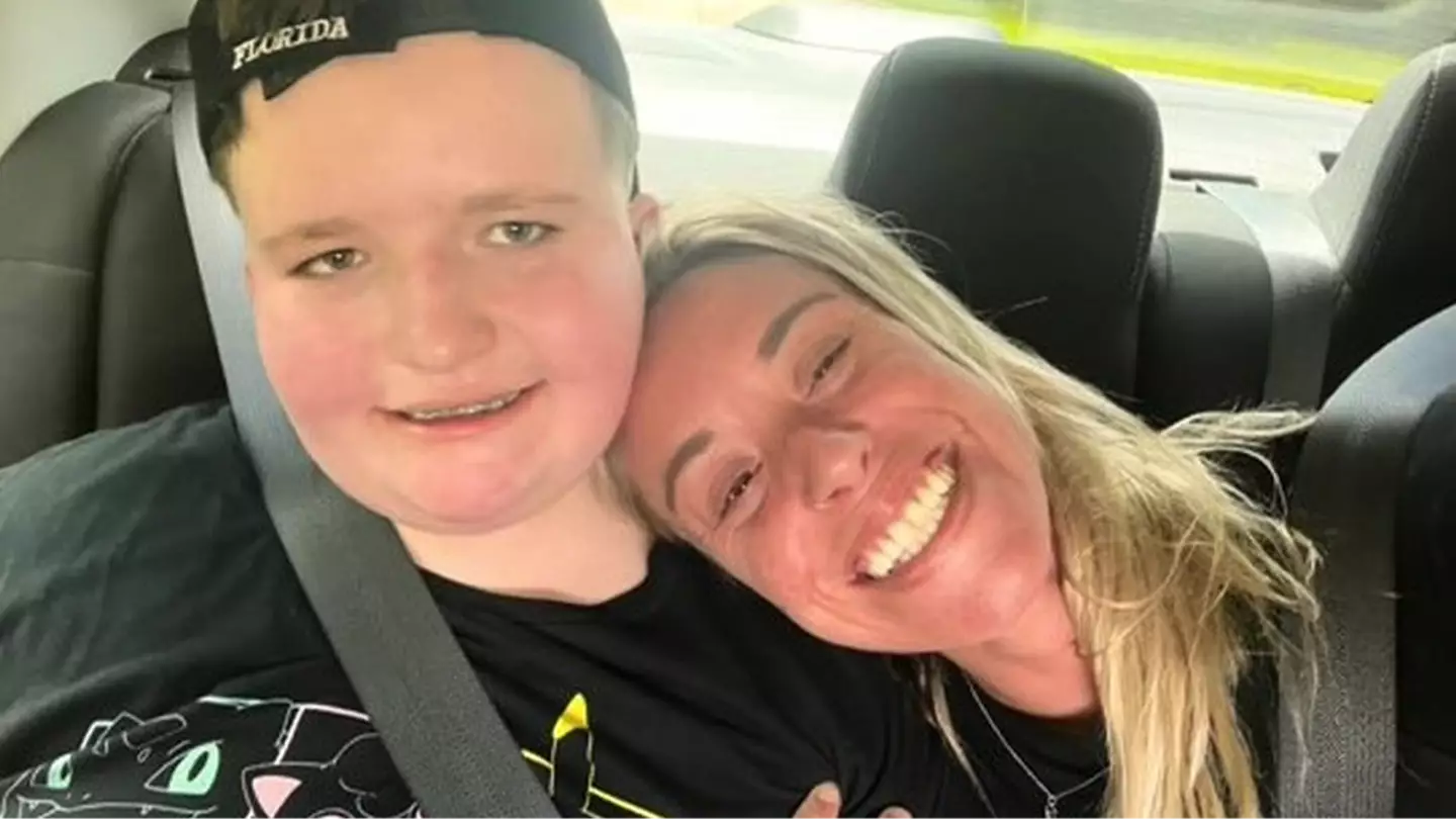 Mom forced to 'lock fridge' to stop 238-pound son from eating as he suffers from rare condition