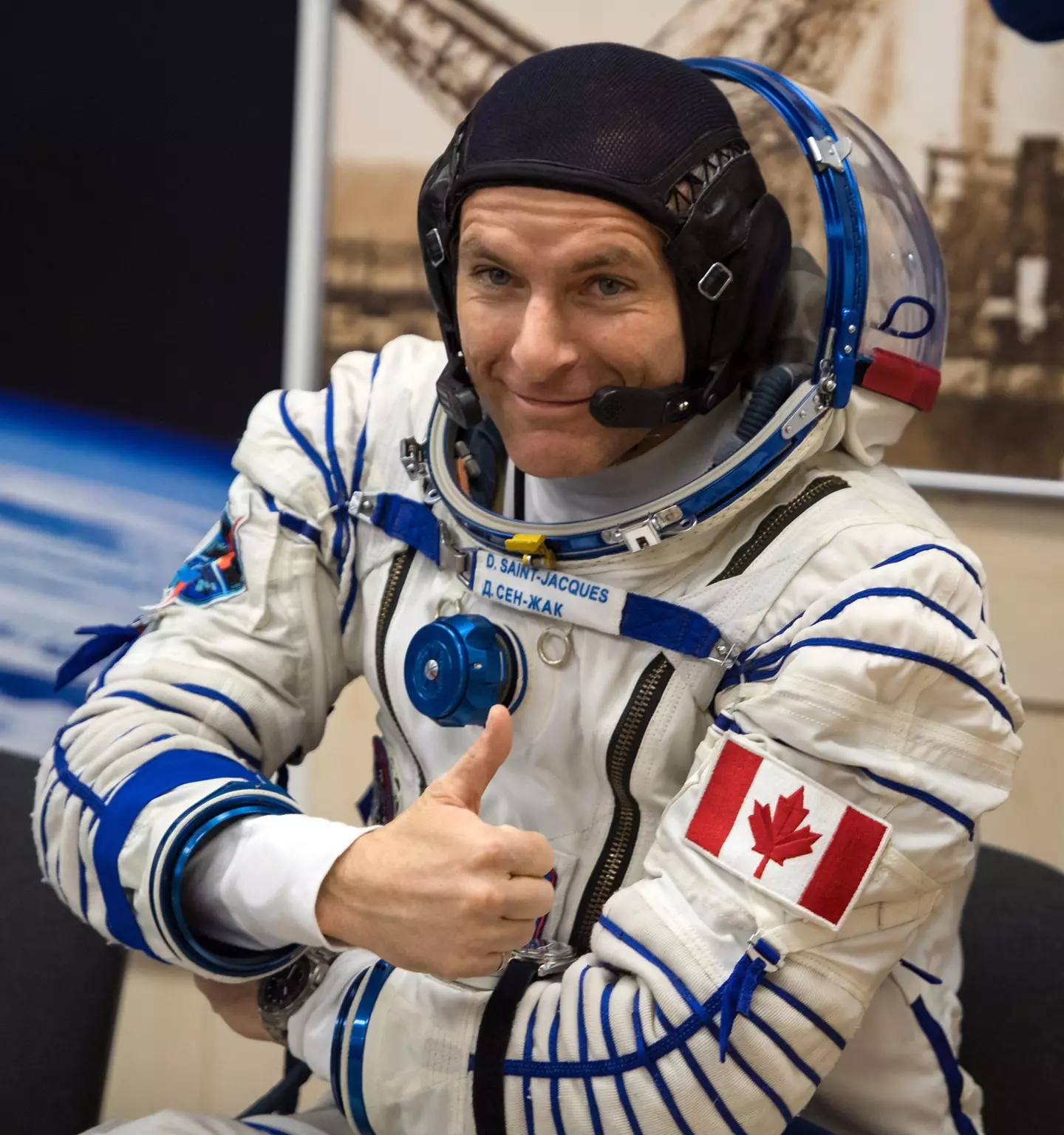 David Saint-Jacques.