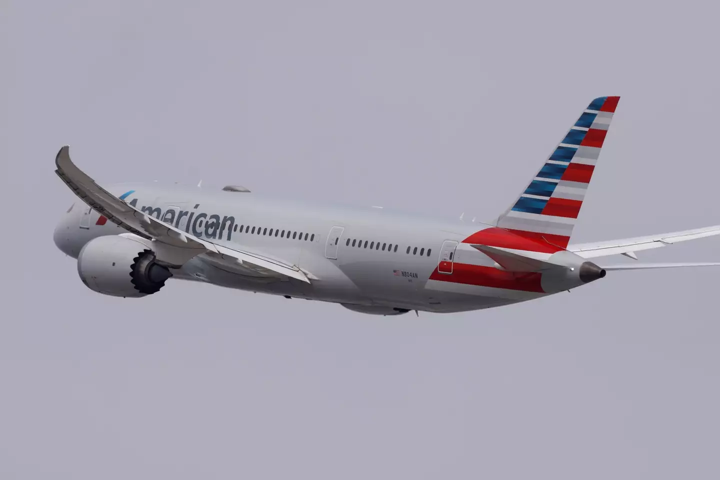 American Airlines trying to run away from Rothstein boarding yet another flight (Kevin Carter/Getty Images)