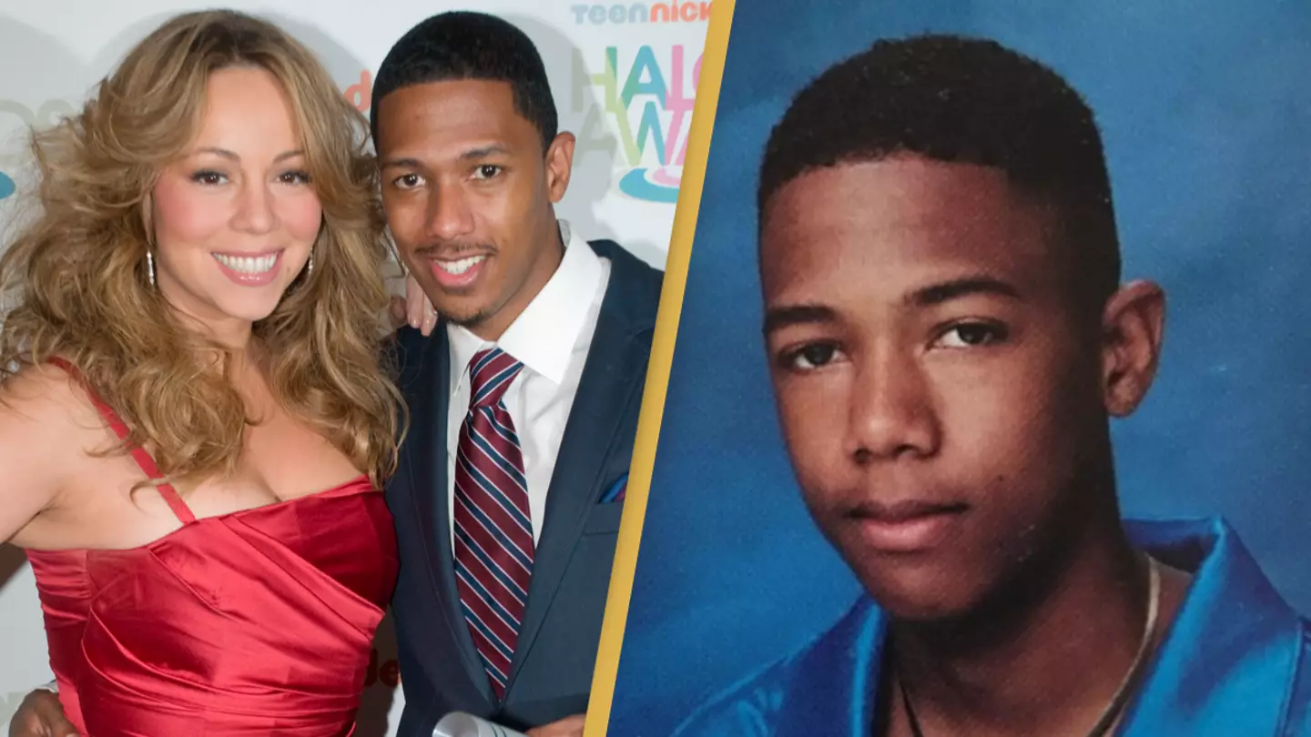 Nick Cannon had pictures of future wife Mariah Carey on his wall when he was 12-years-old