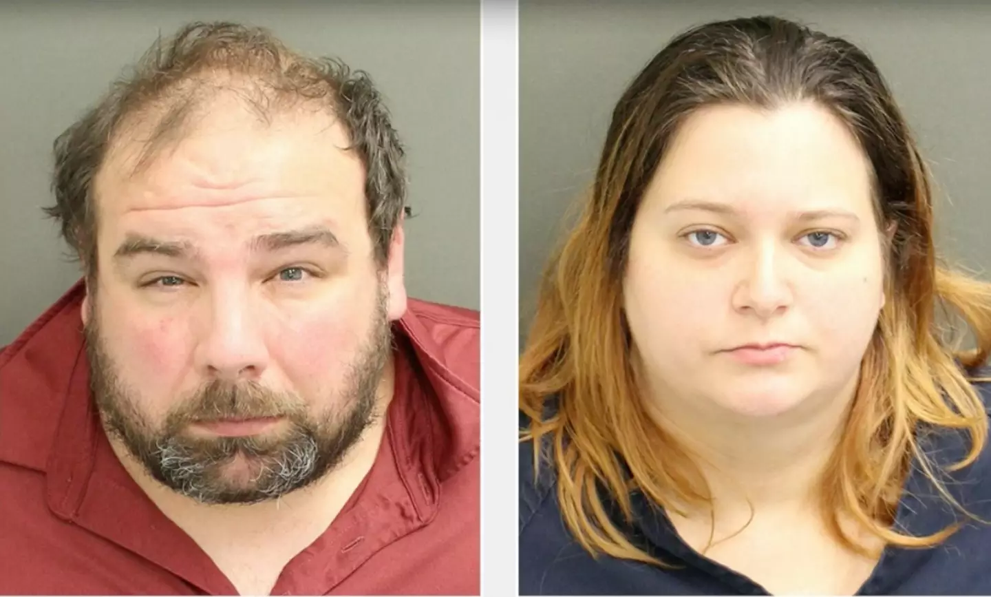The 11-year-old's mother and stepfather were arrested after the incident at the restaurant.