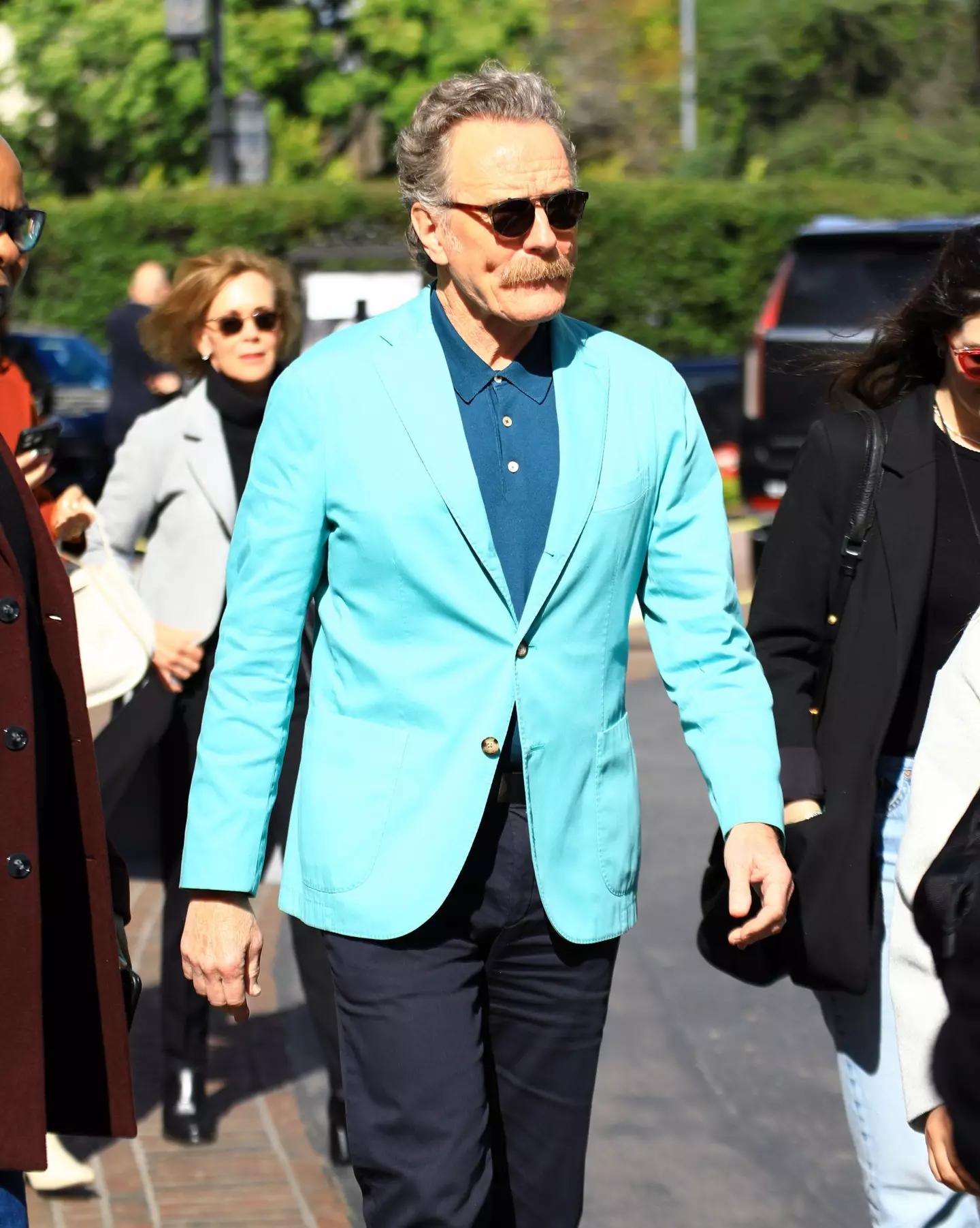 Great actor, great dresser. (ZZHollywood To You/Star Max/GC Images via Getty Images)