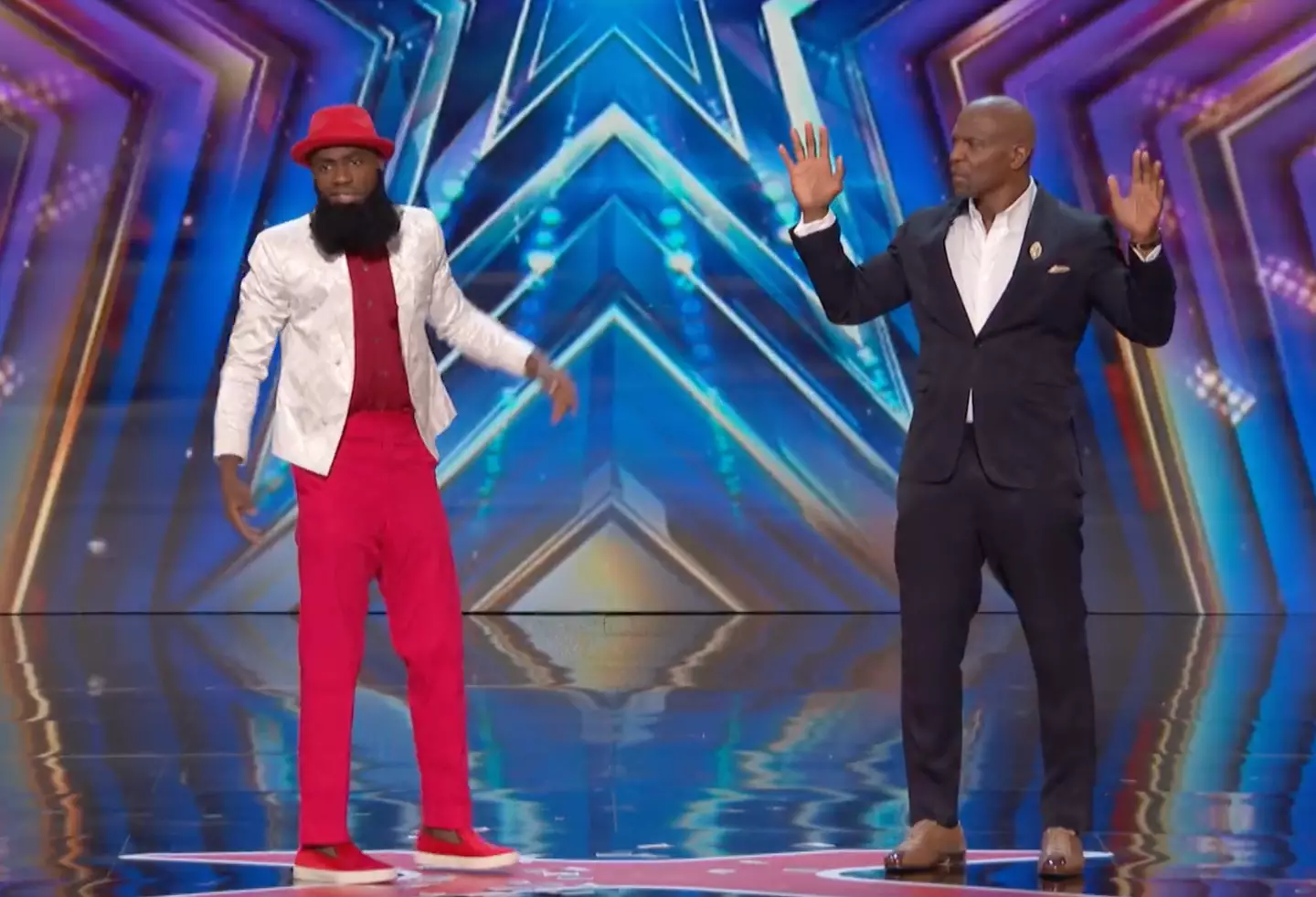 'Terrifying J' mind controls Terry Crews.