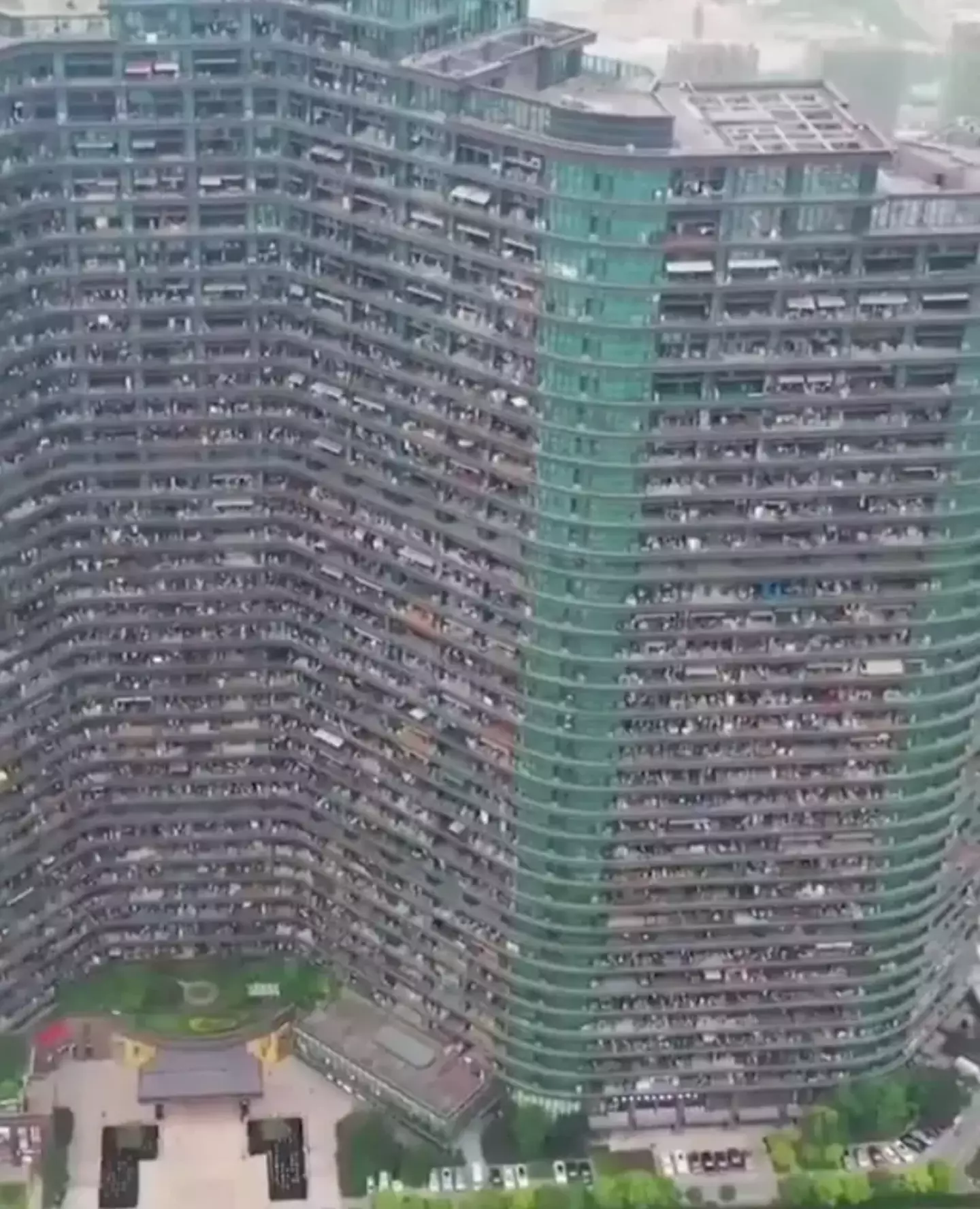 The Regent International is now one of the largest buildings in China, and still has space for another 10,000 residents.