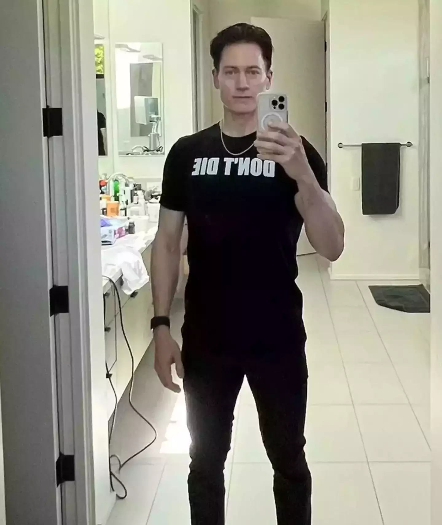 Bryan Johnson has gone to extreme lengths in a bid to 'reverse' the aging process (Instagram/@bryanjohnson_)