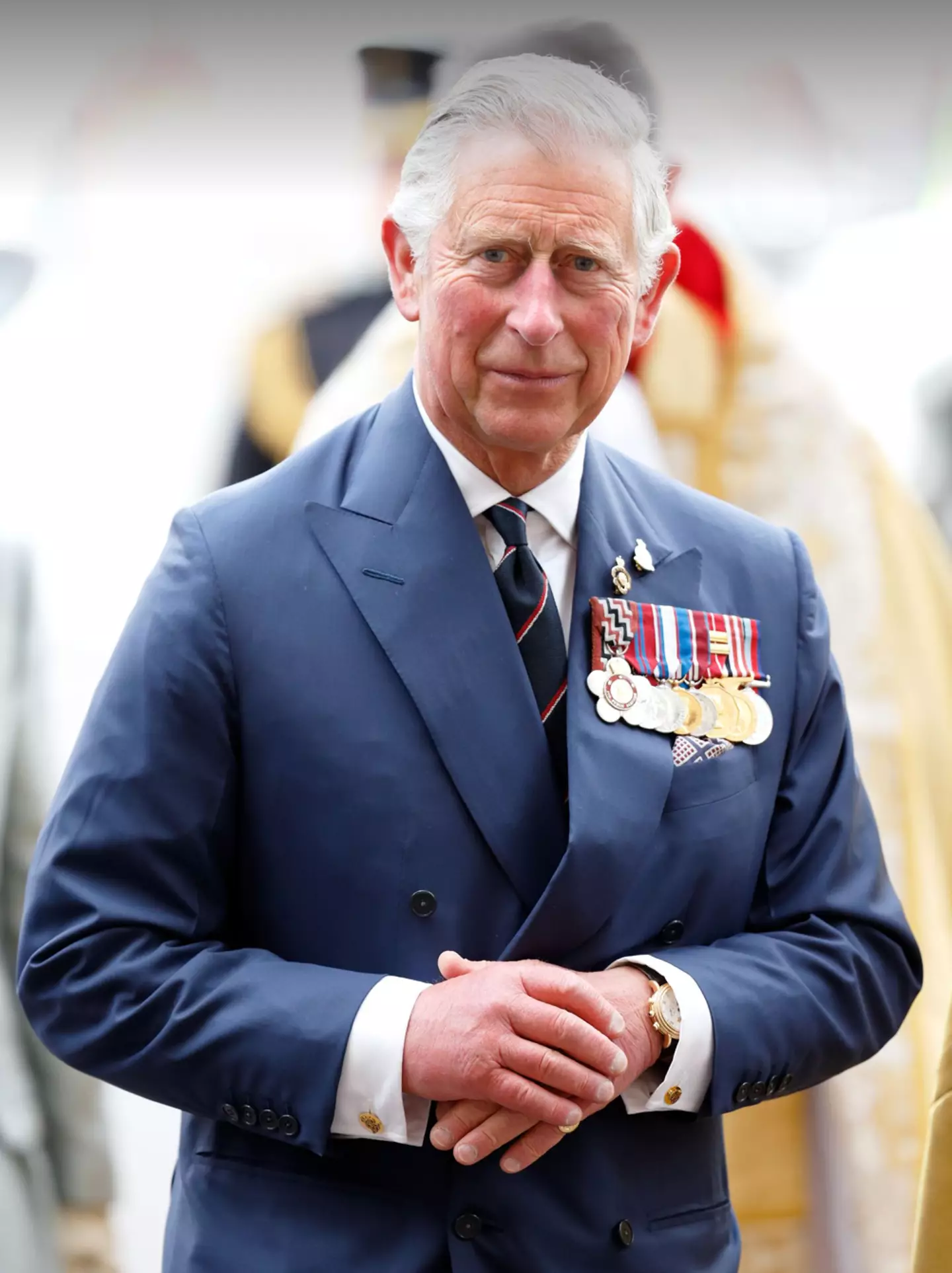 King Charles had previously been in hospital.