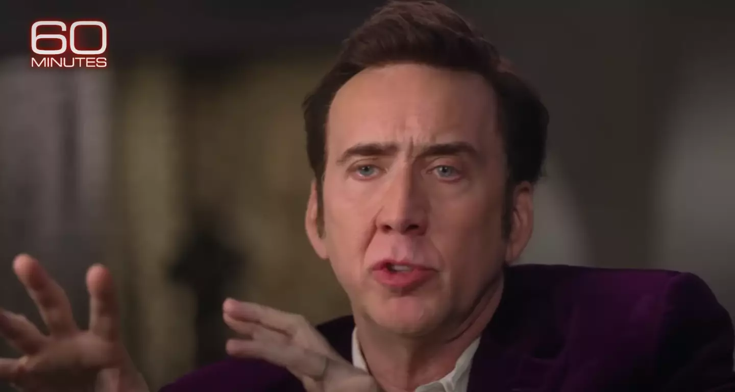 Cage admitted he had been in some 'crummy' movies.