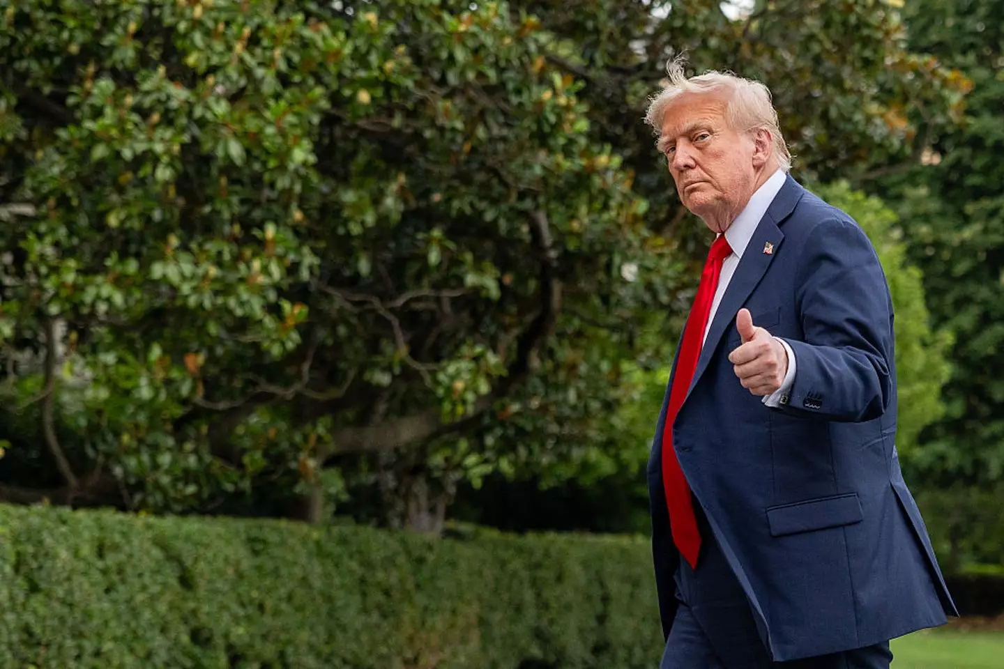 President Donald Trump is reportedly doing 'excellent' (Tasos Katopodis/Getty Images)