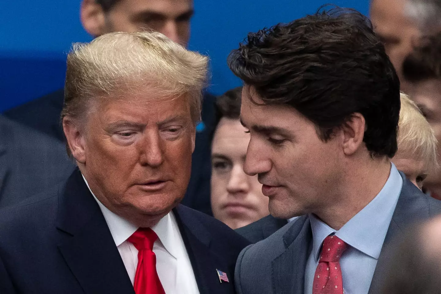 Justin Trudeau addressed Donald Trump's Canada plans before stepping down as PM (Dan Kitwood/Getty Images)