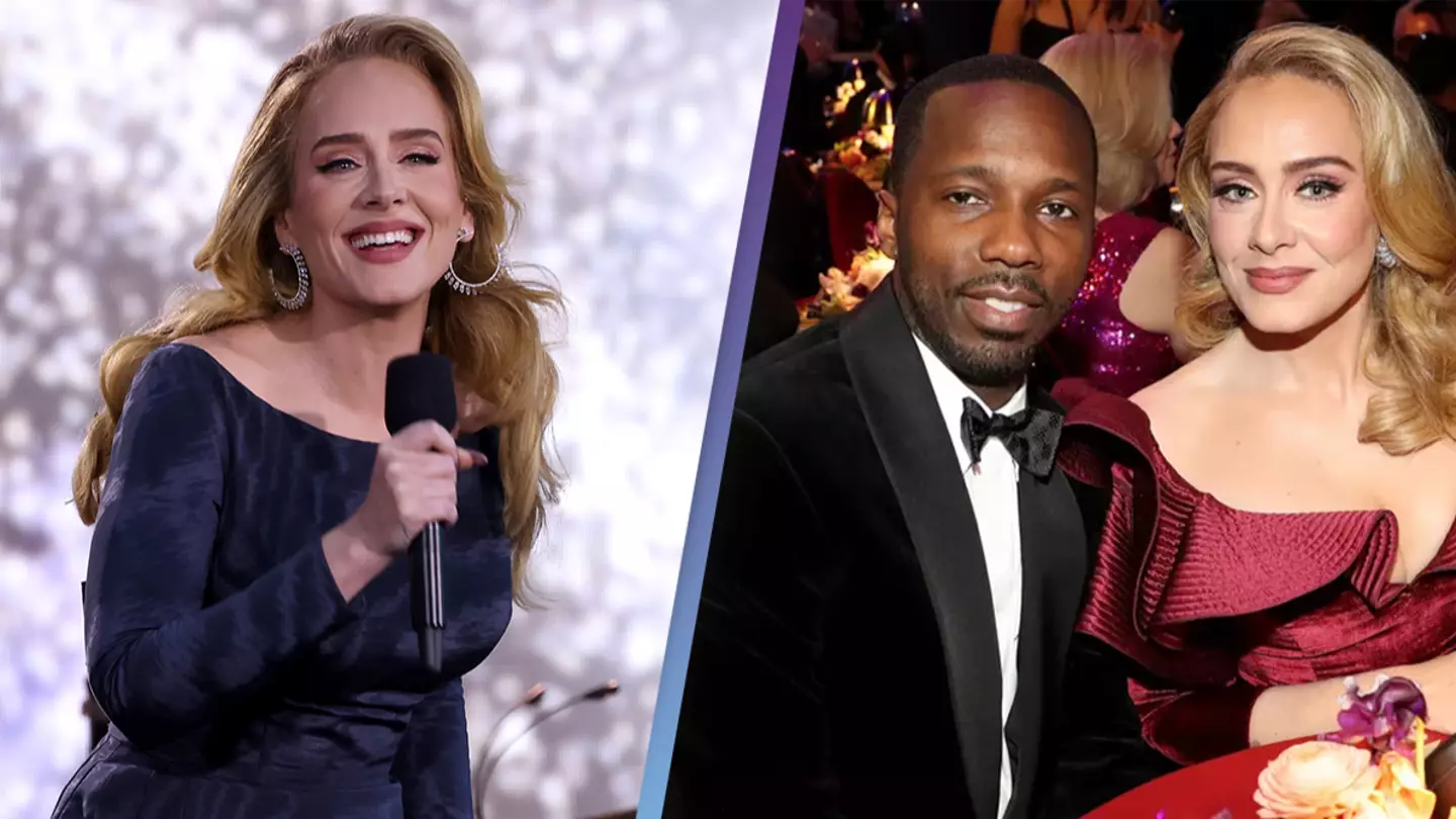 Adele reveals she's getting married after shocking on-stage confession