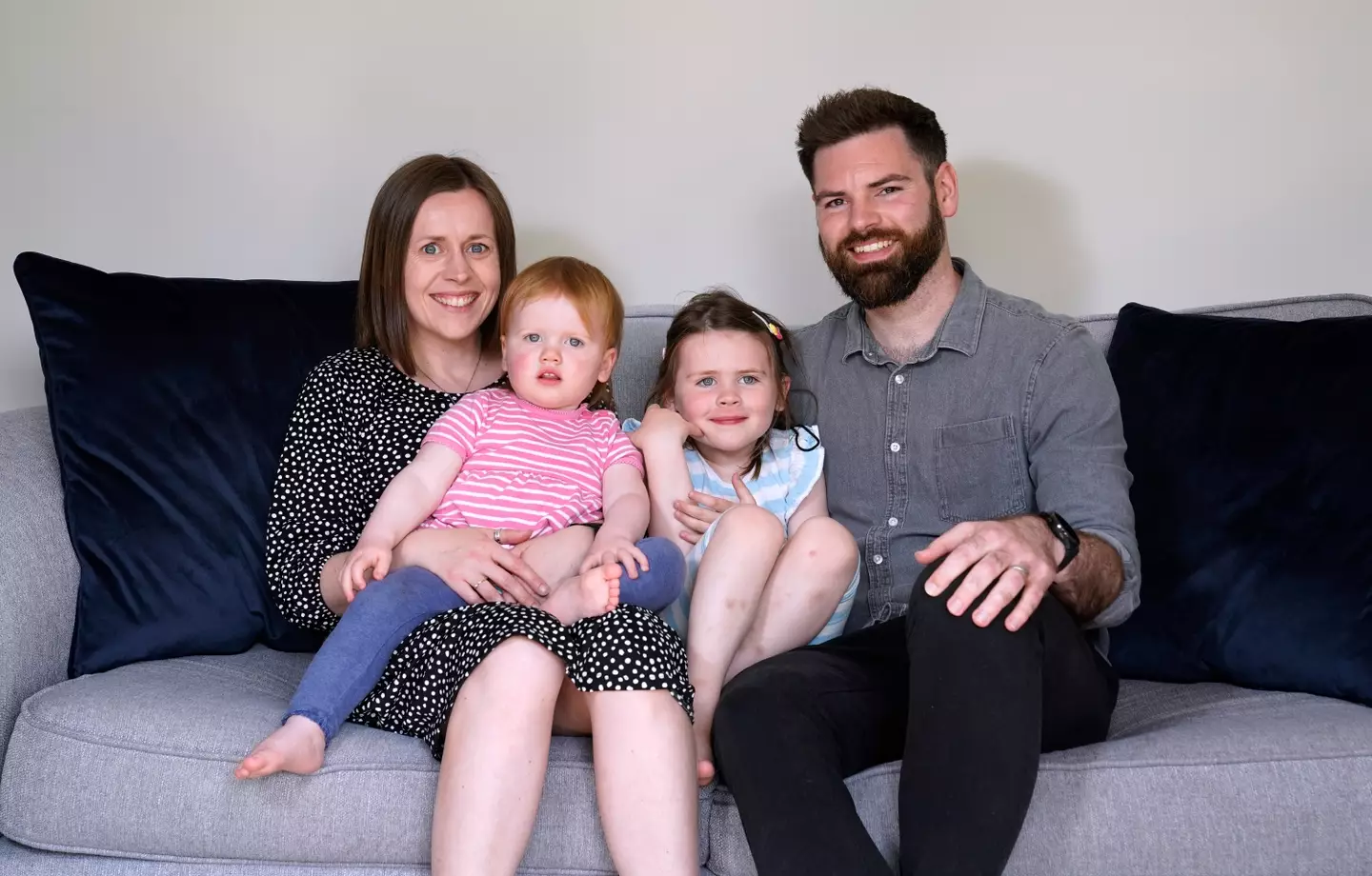 Opal is the first in the world to undergo the gene therapy, which has amazingly restored her hearing. (PA News Agency)