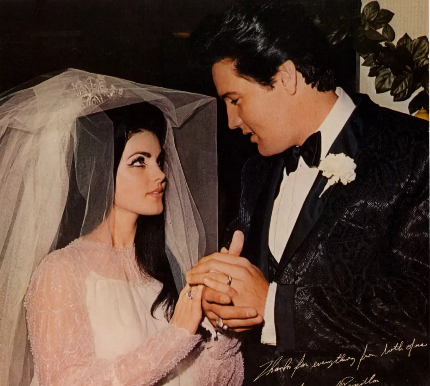 Priscillia was adamant that she did not give away 'anything of Elvis'.