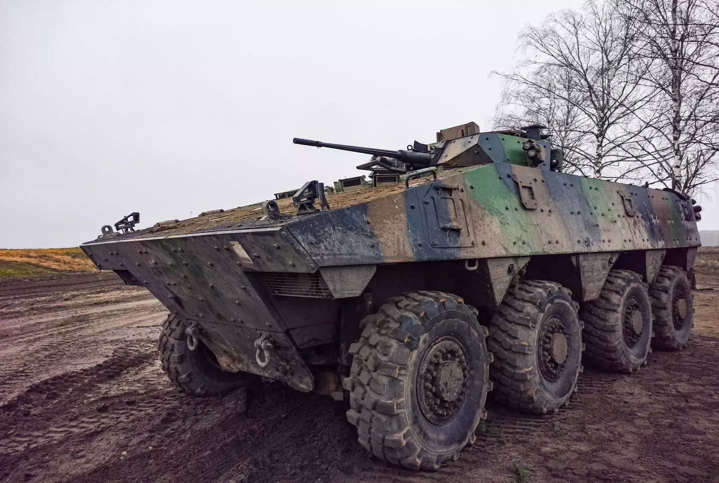A tank has reportedly gone missing alongside the four soldiers (Getty Stock Image)