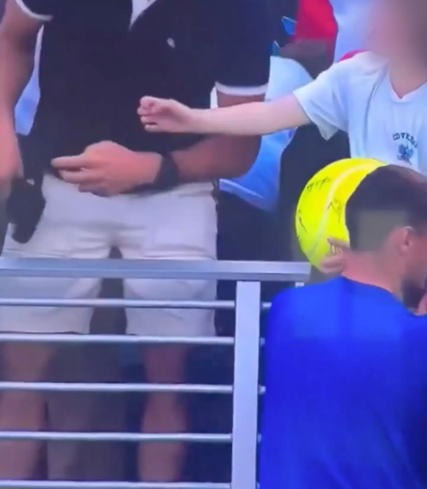 Kamil Majchrzak said he wasn't aware of the incident in the stands at the time (USTA)