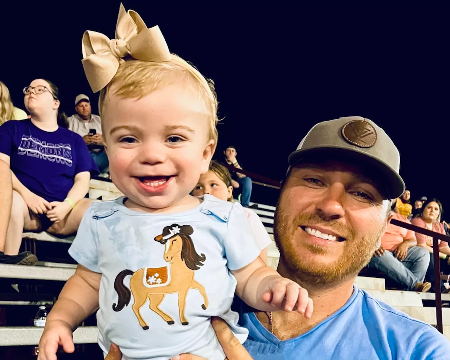 Morgan learned of her daughter's condition through TikTok. (SWNS)