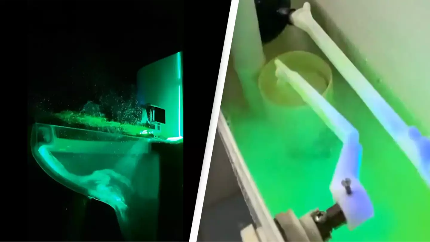 Disturbing video shows what happens if you don't close your toilet lid before flushing
