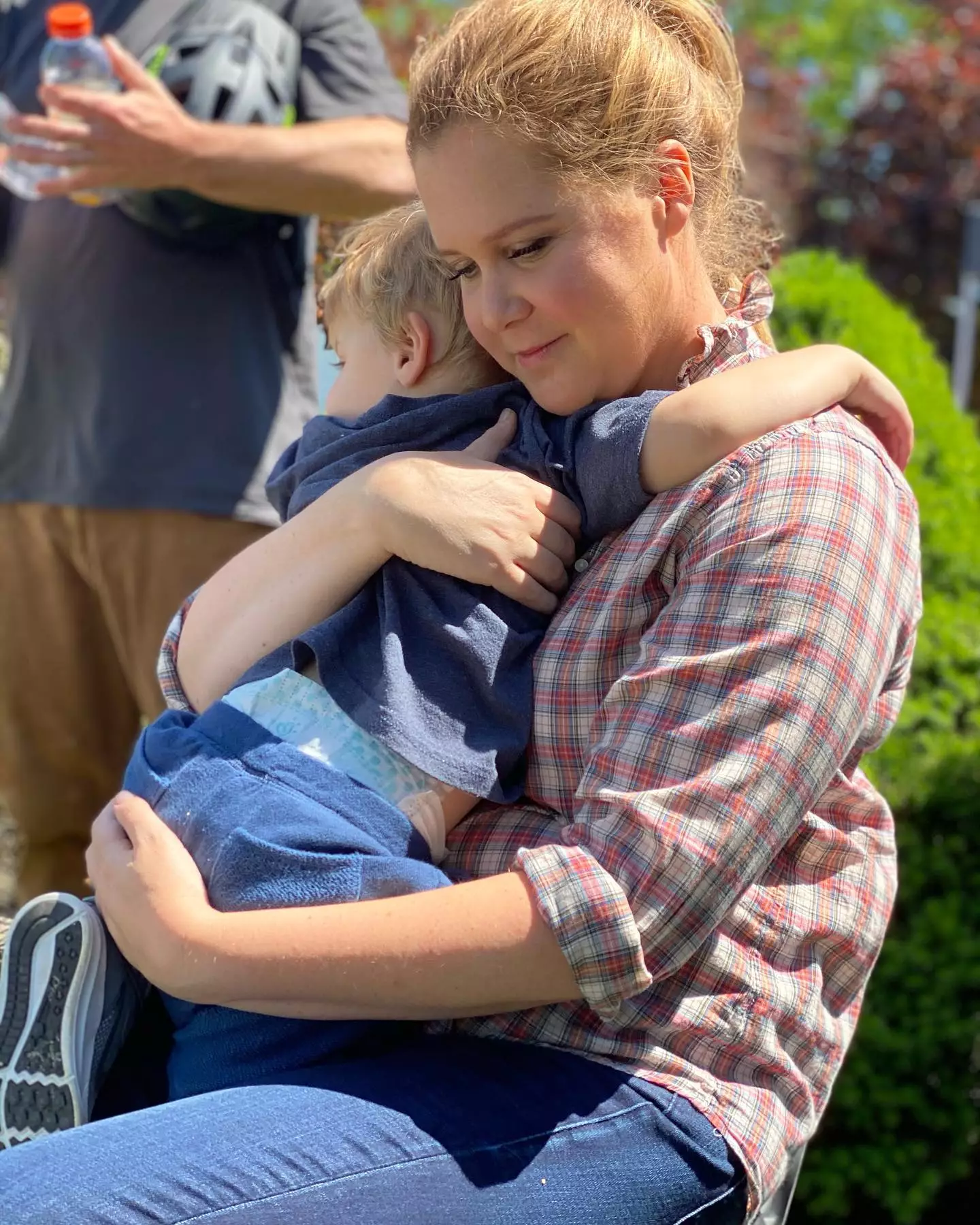 Amy Schumer has a five-year-old son named Gene. (@amyschumer/Instagram)