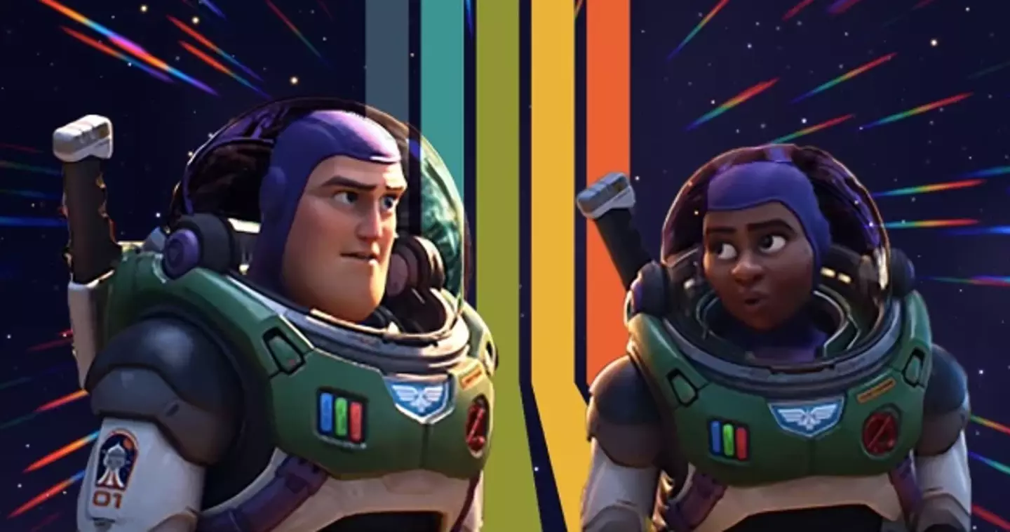 The controversial same-sex kiss has been restored. Credit Disney/Pixar