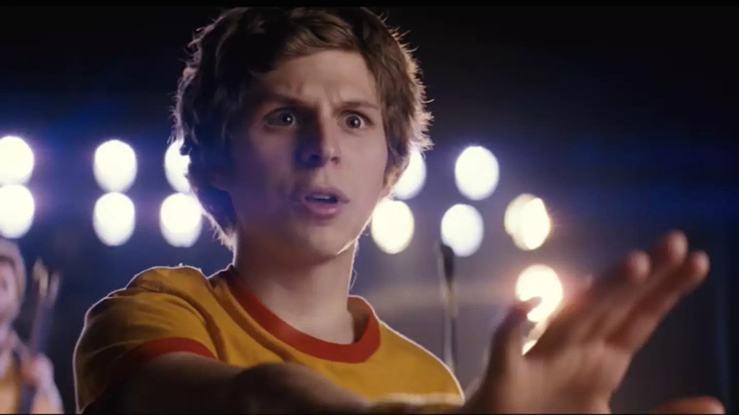 Michael Cera as Scott Pilgrim.