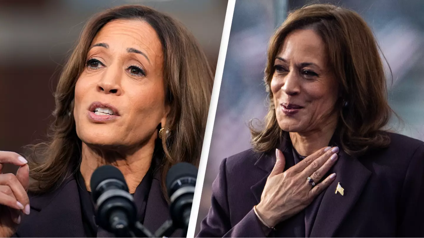 Body language expert breaks down Kamala Harris' 'revealing tell' during first speech after Donald Trump's victory