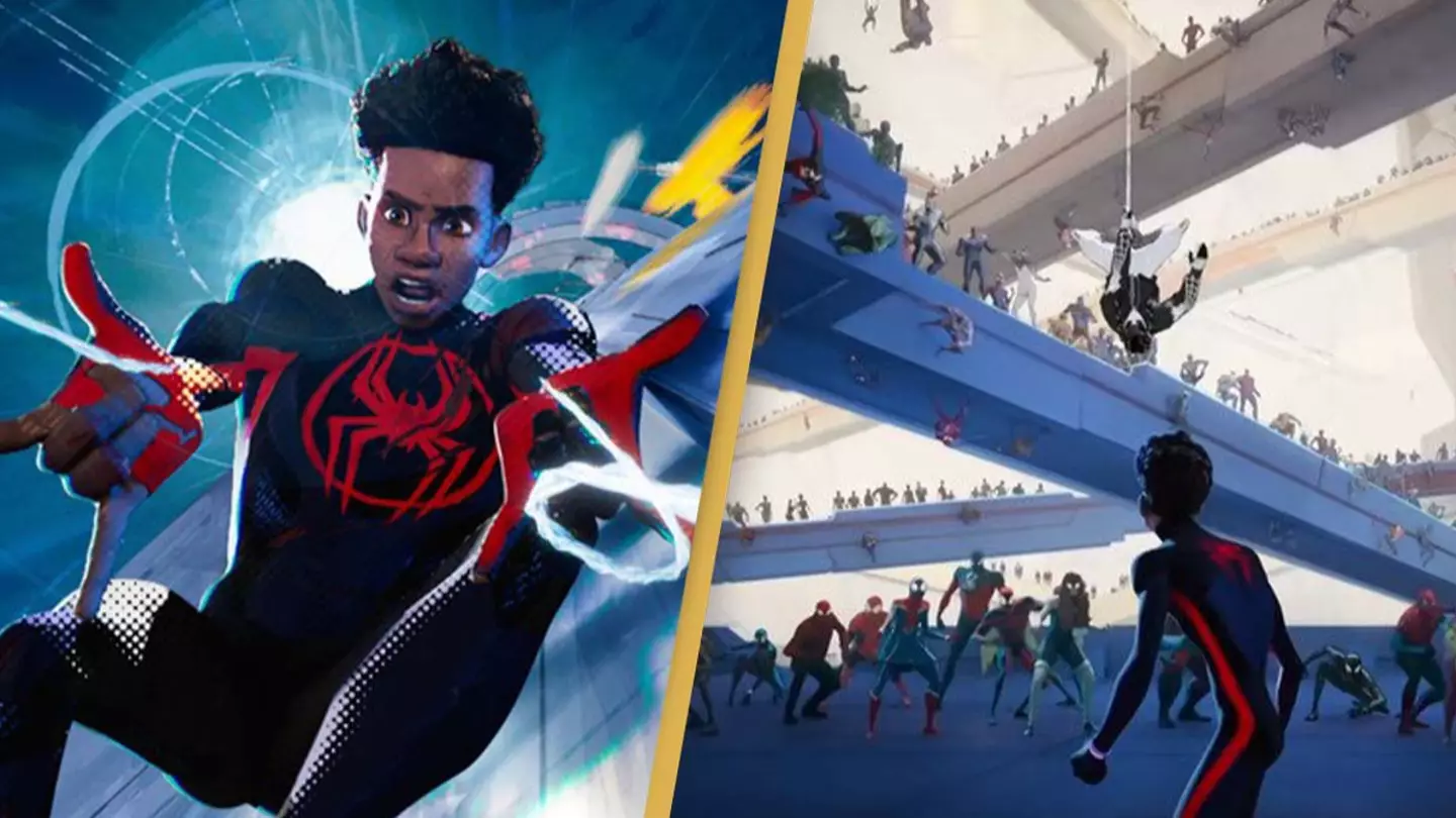 Chase sequence in Across the Spider-Verse took 4 years to complete
