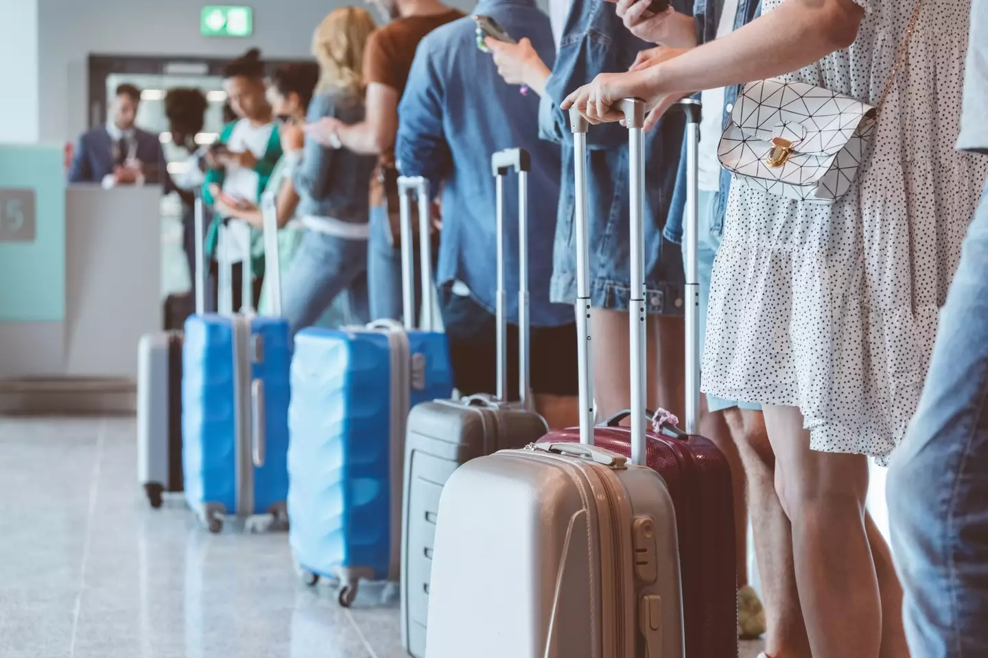 Pointlessly busy boarding gates could be a thing of the past (Getty Stock Images)