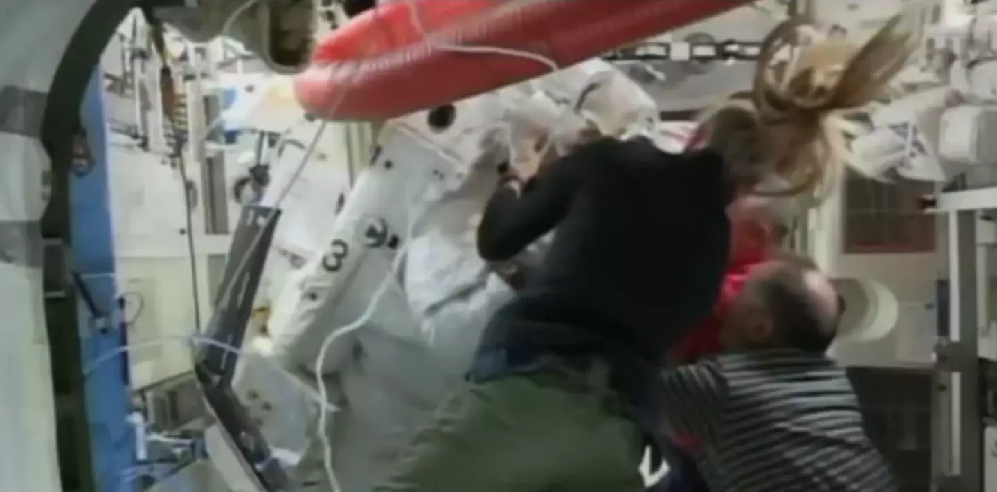 Luca was thankfully able to make it back to the ISS.
