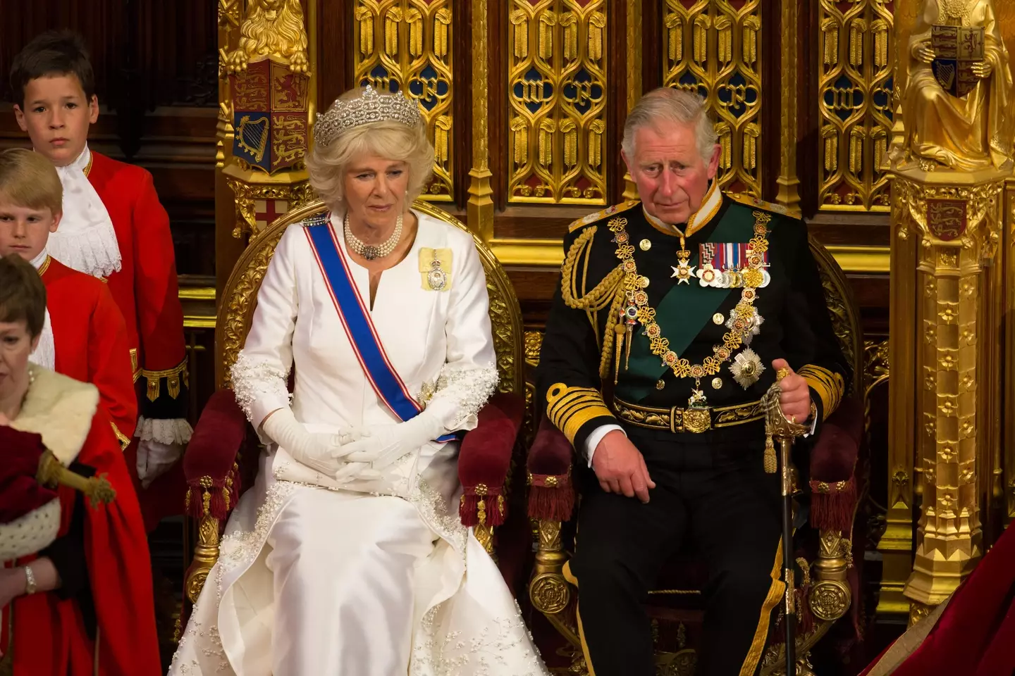 King Charles III and Queen Consort.