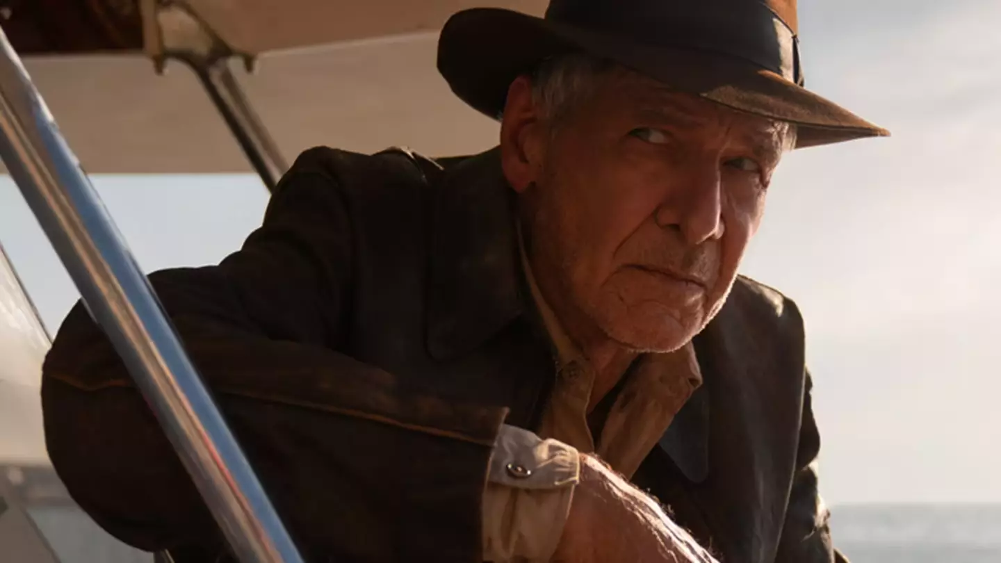 Harrison Ford in Indiana Jones and the Dial of Destiny.