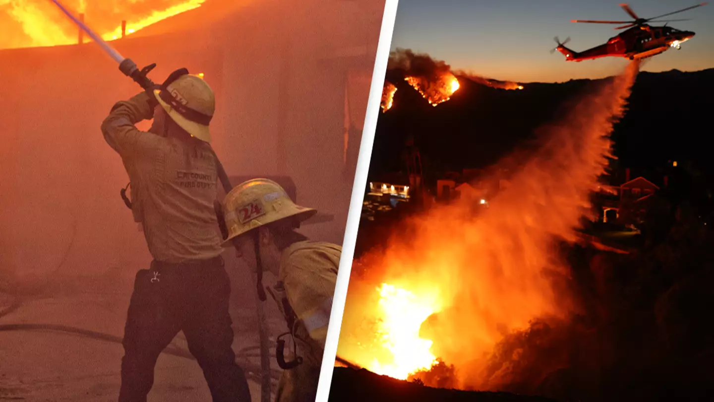 Millionaires in LA are paying astronomical amounts for private firefighters to protect their homes from wildfires