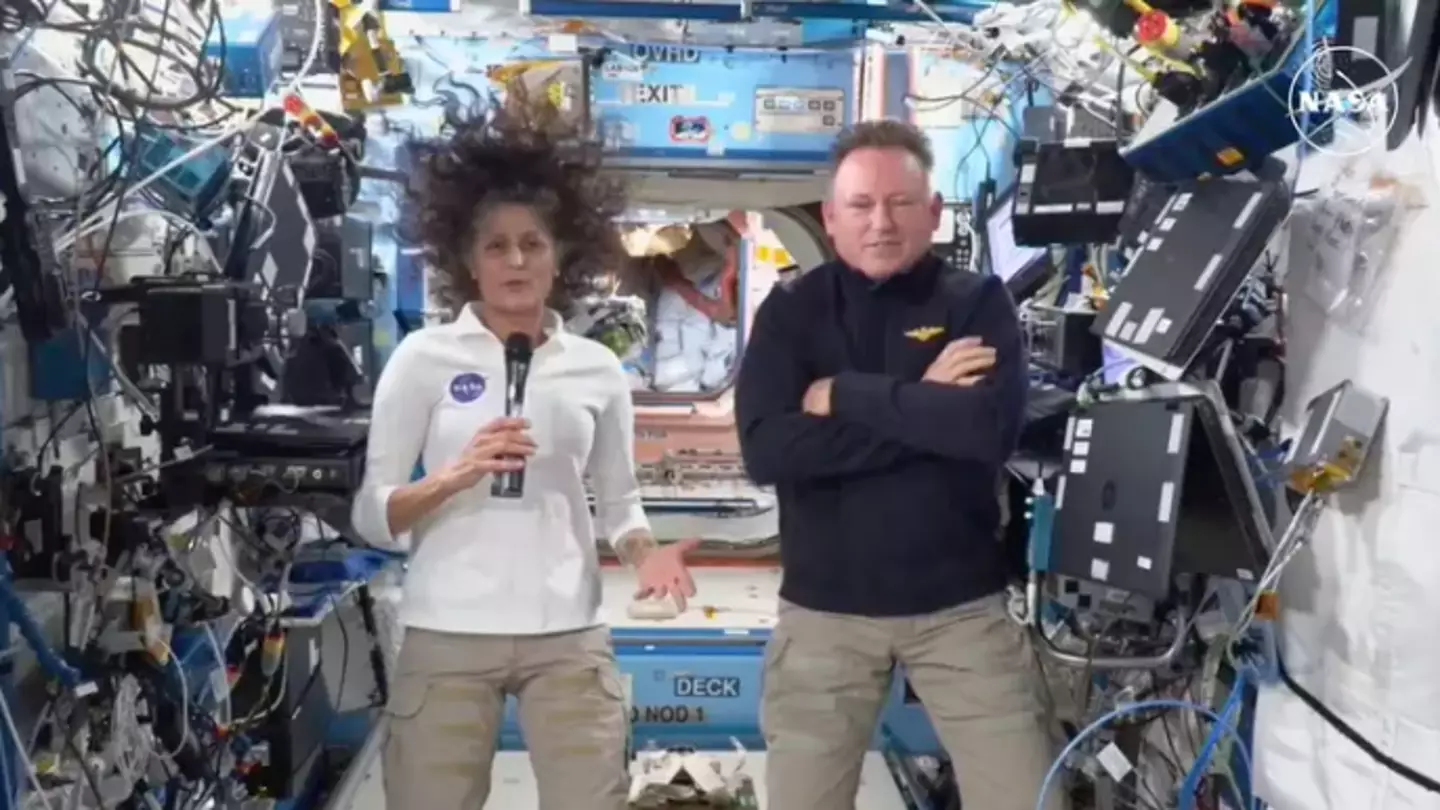 The pair will have to be mindful of a whole host of health issues when they return(NASA)