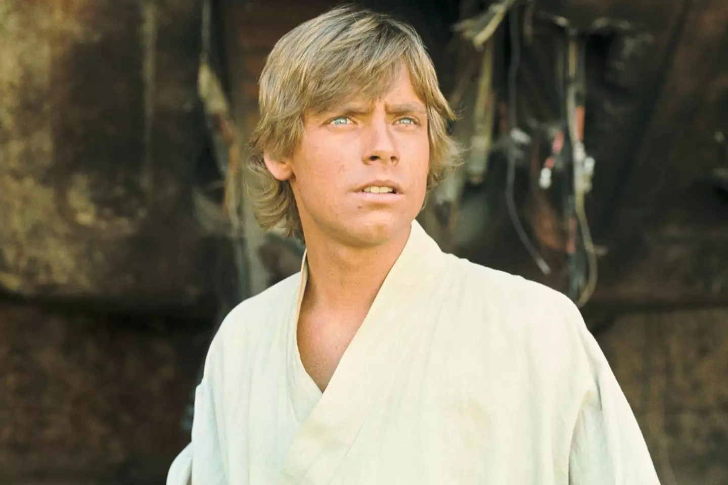 Mark Hamill as Luke Skywalker in the original Star Wars trilogy.