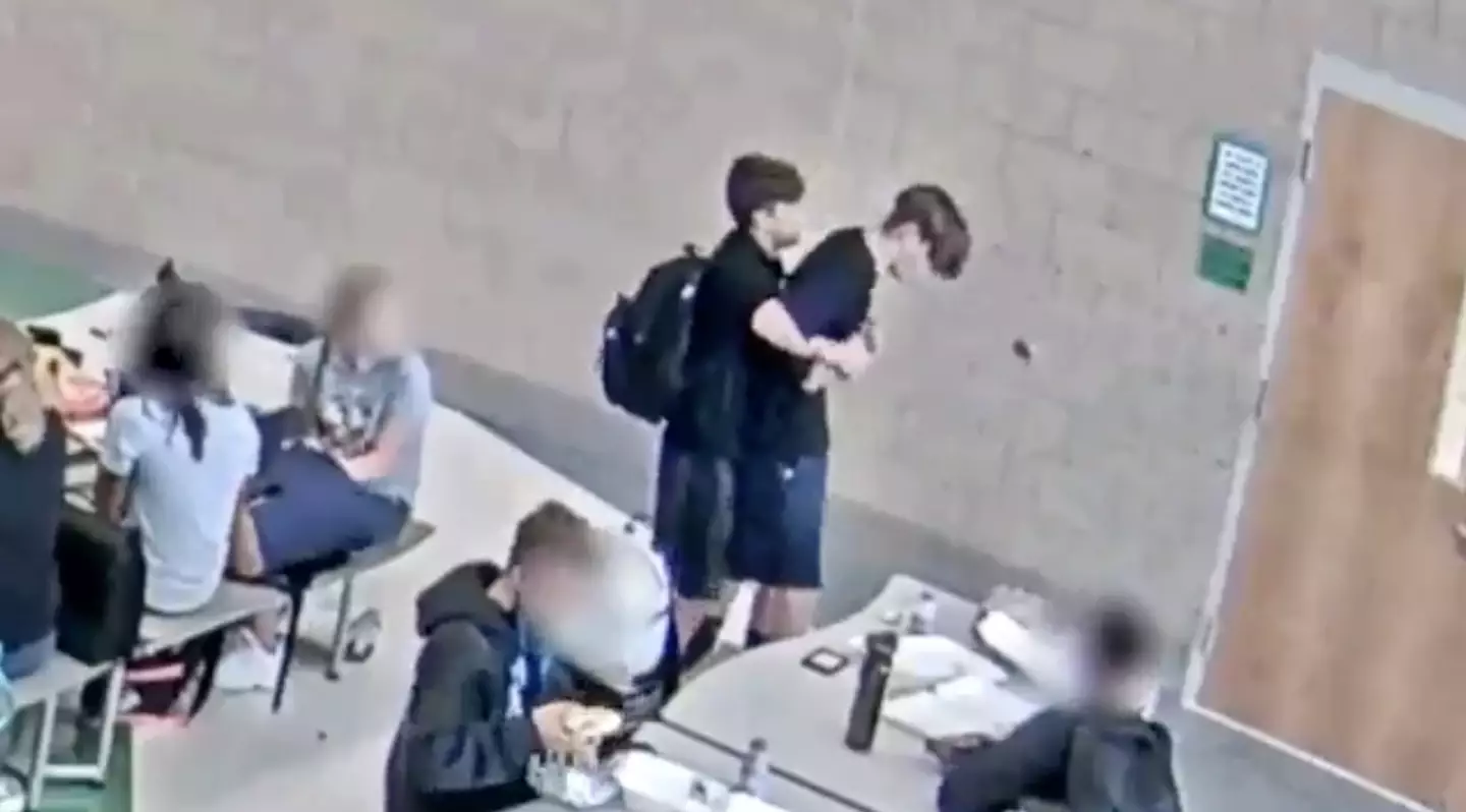 Hunter Olsen jumped into action to save his friend from choking.