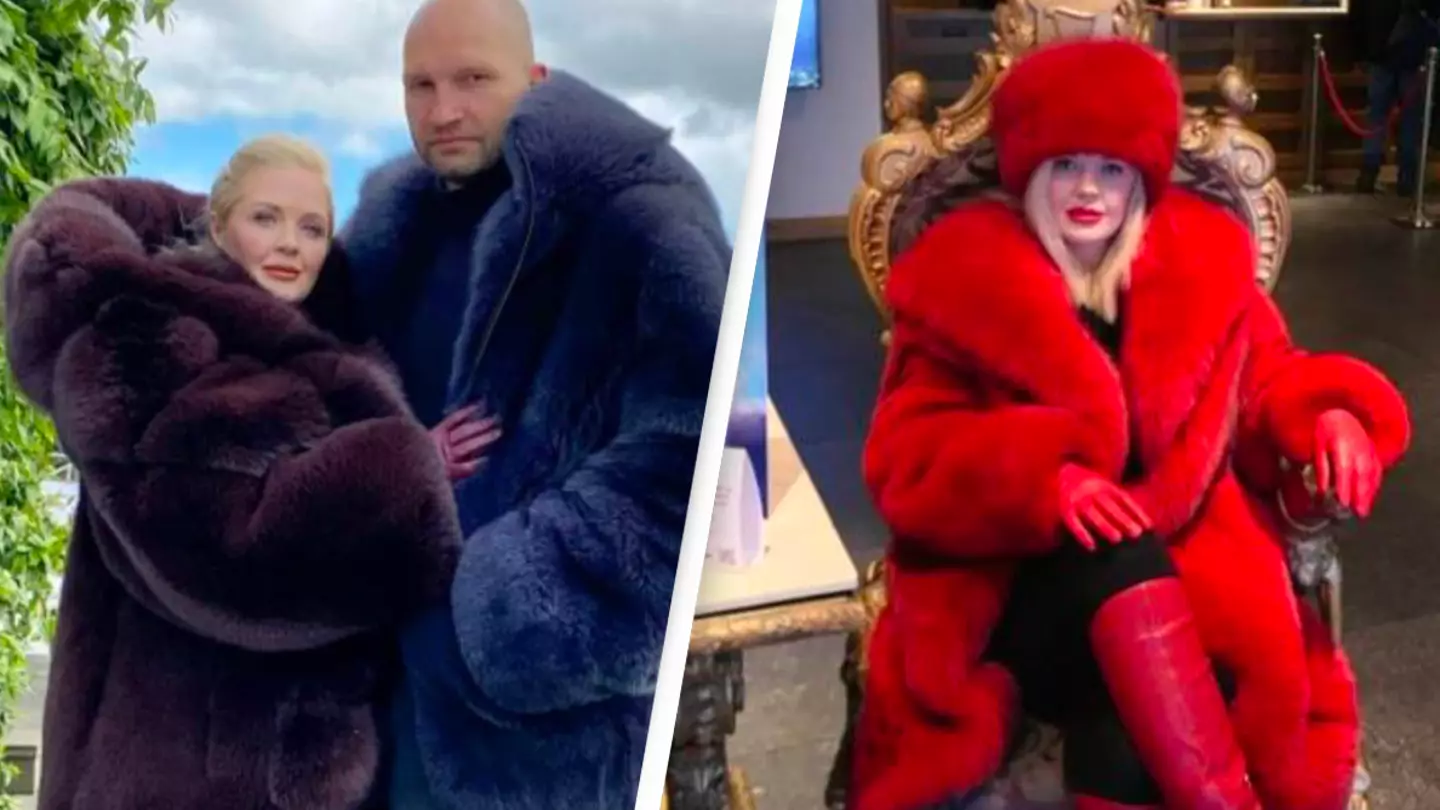 Couple Who Wear Real Fur Say They Are More Sustainable Than Vegans