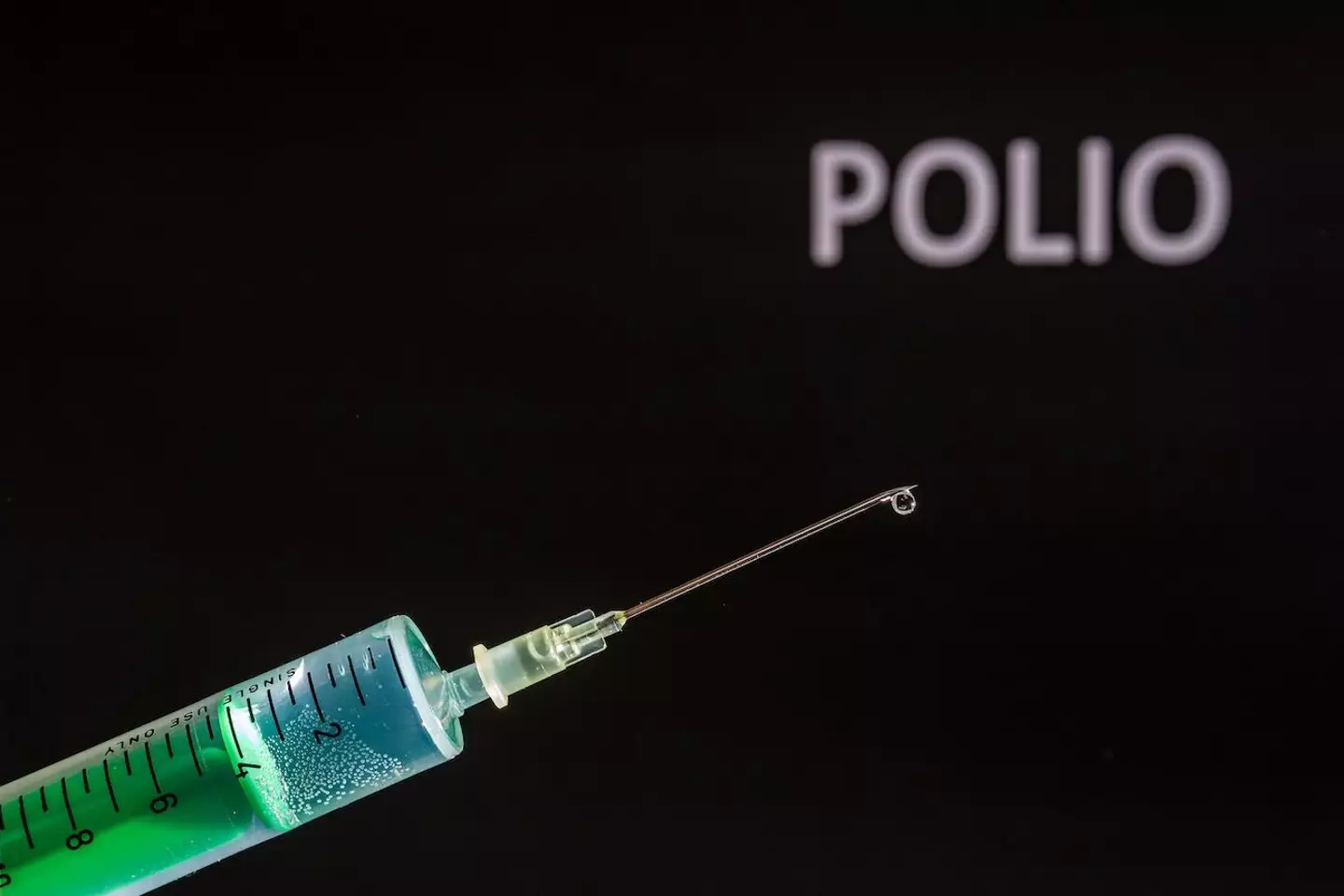 The US have reported their first polio case in a decade.