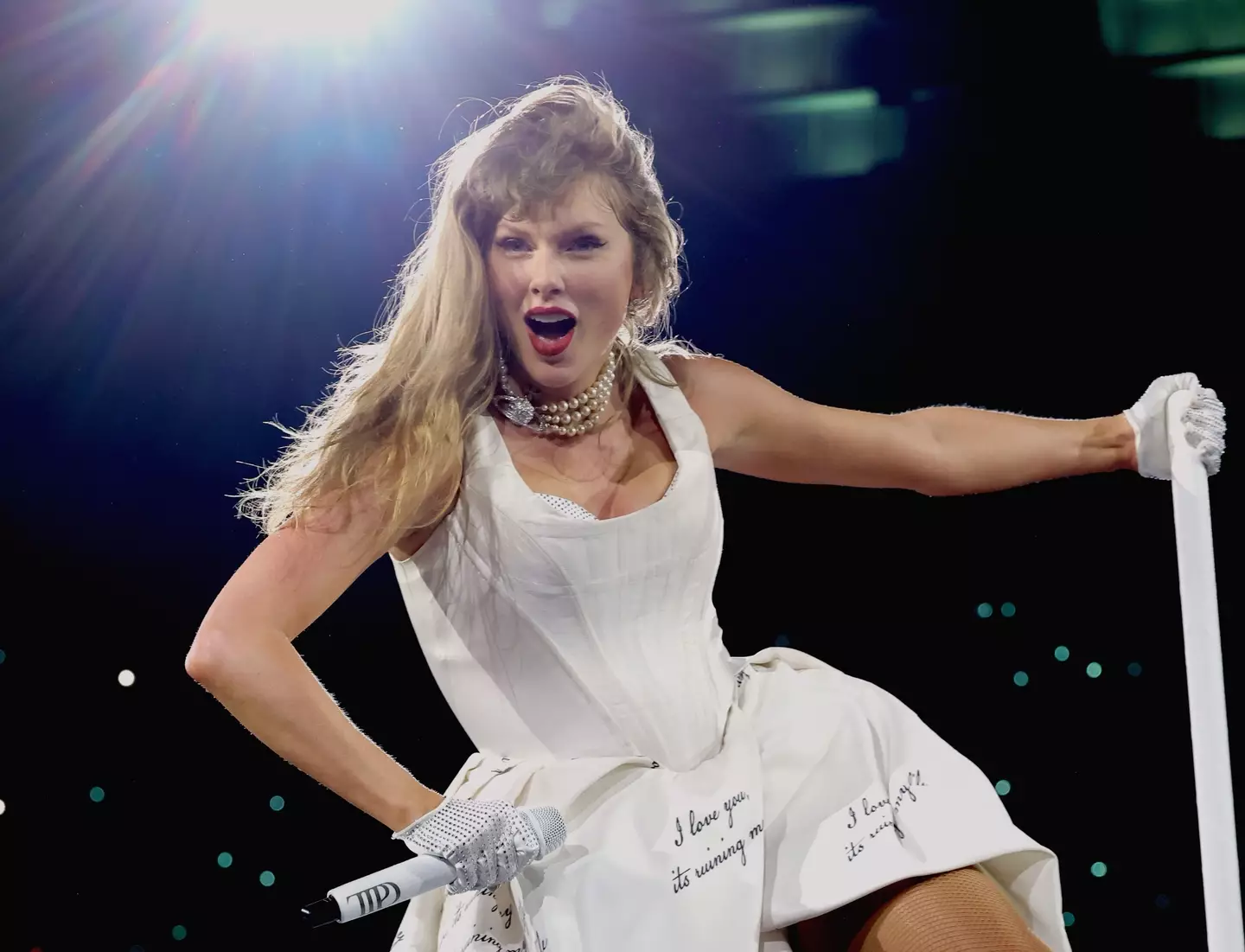 Swift also thanked her fans for enabling her to make the purchase (Kevin Winter/TAS24/Getty Images for TAS Rights Management)