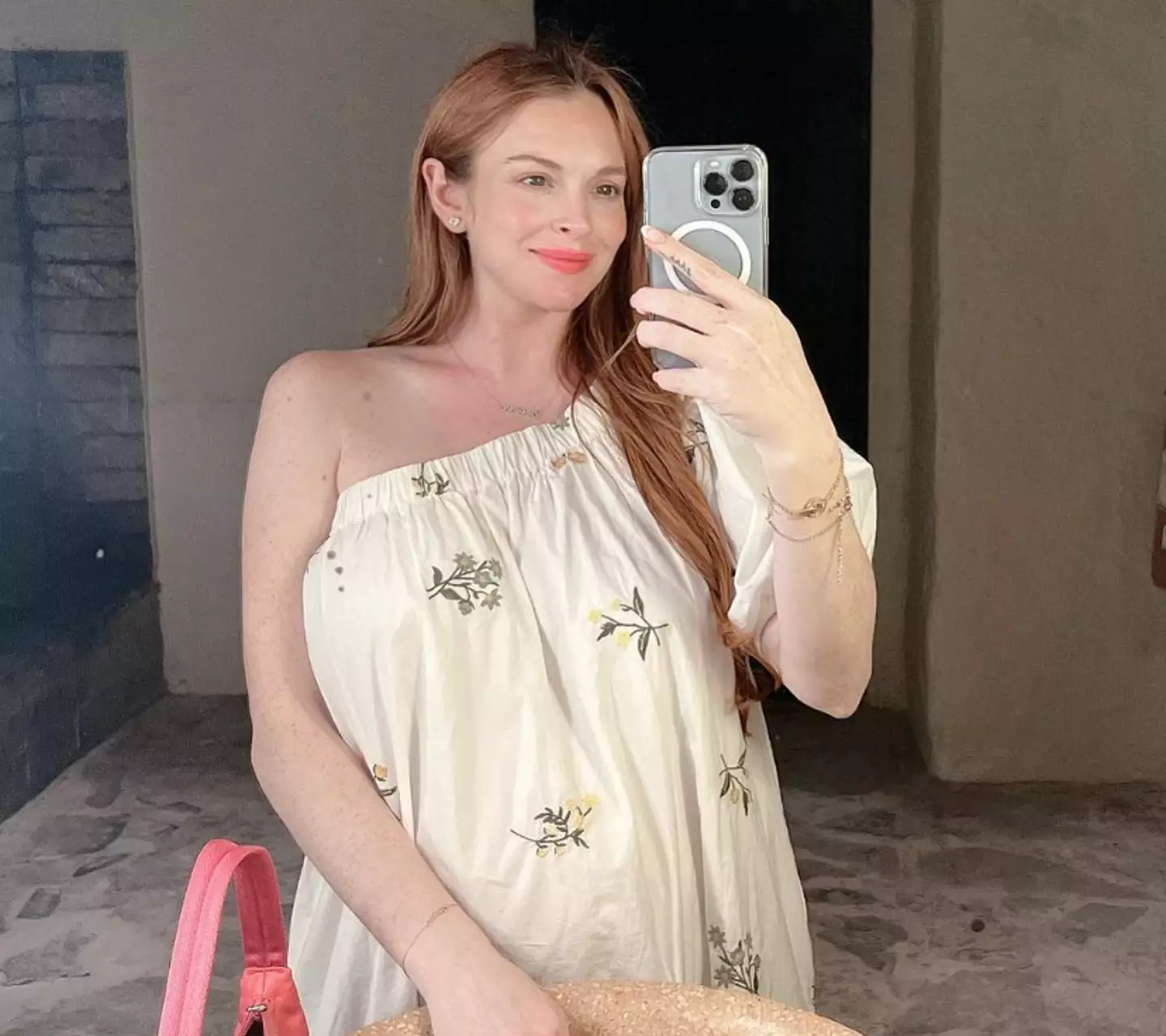 Lindsay Lohan announced her pregnancy in March.
