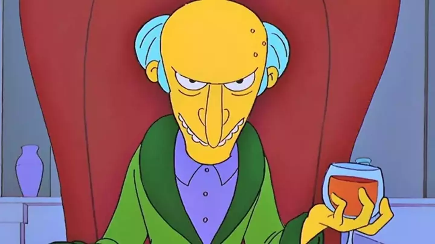 Evil boss Mr Burns was recast.