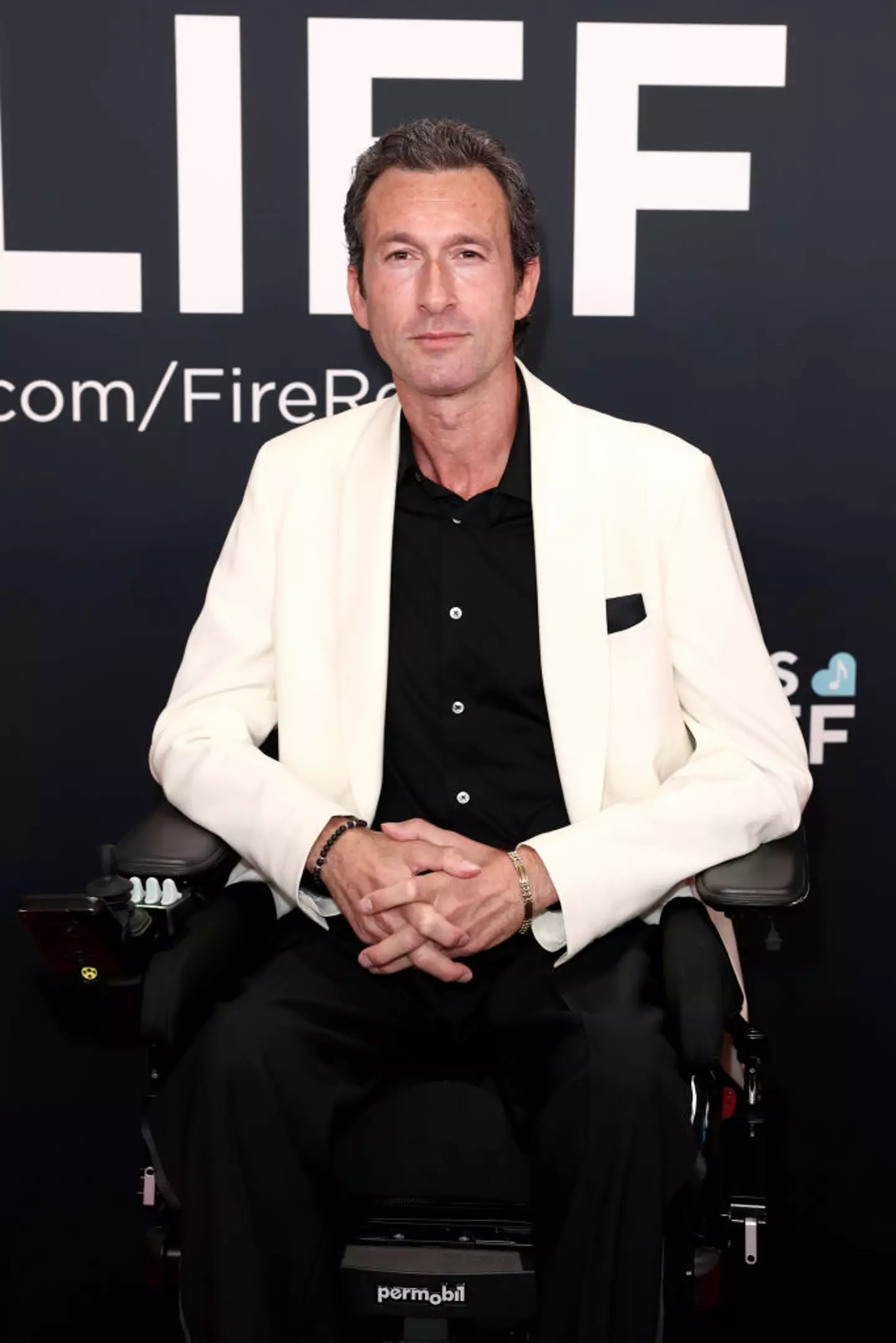 Aaron Lazar is another famous face with ALS (Matt Winkelmeyer/Getty Images for The Recording Academy)