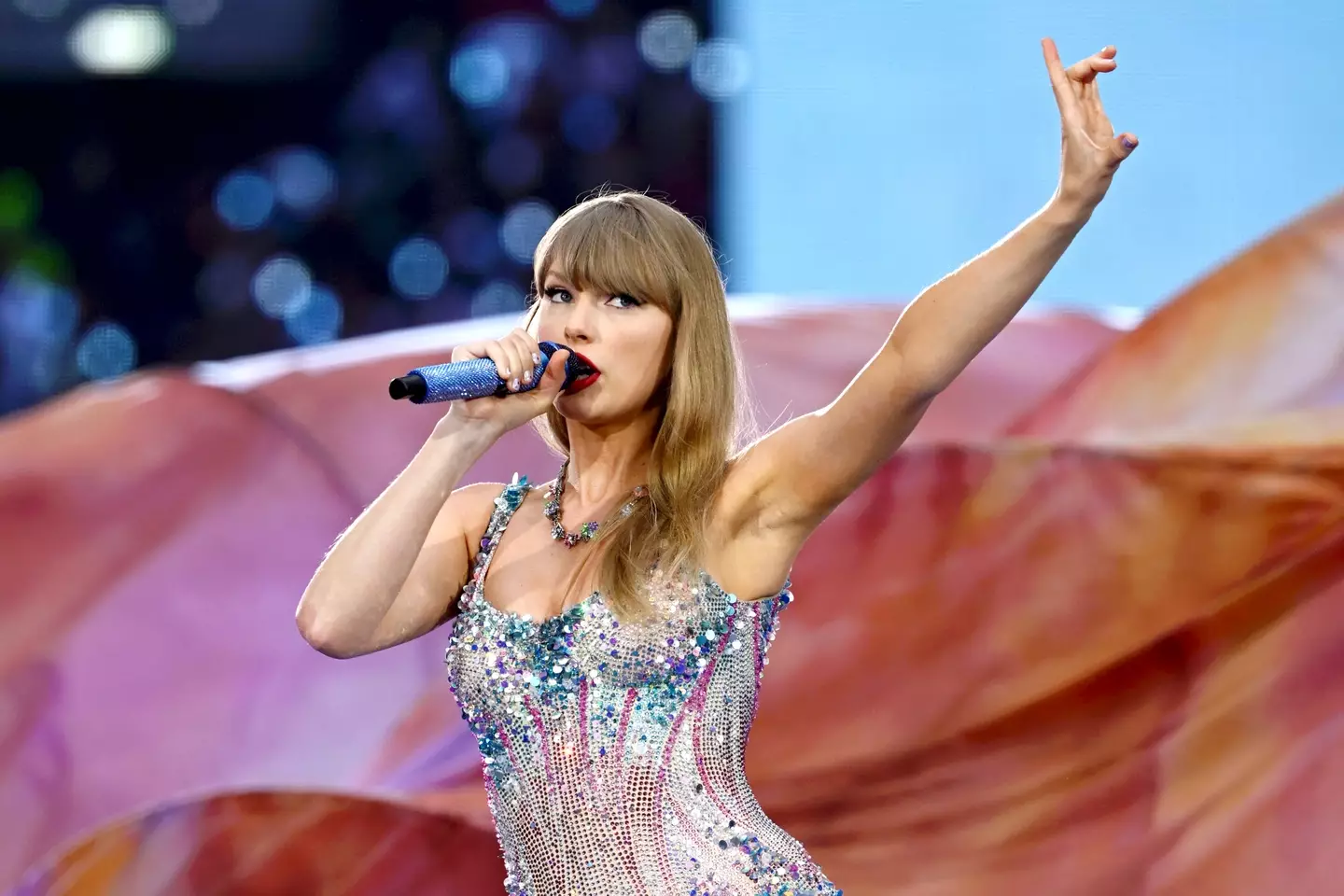Taylor Swift has seemingly taken aim with a title change. (Kate Green/Getty Images)