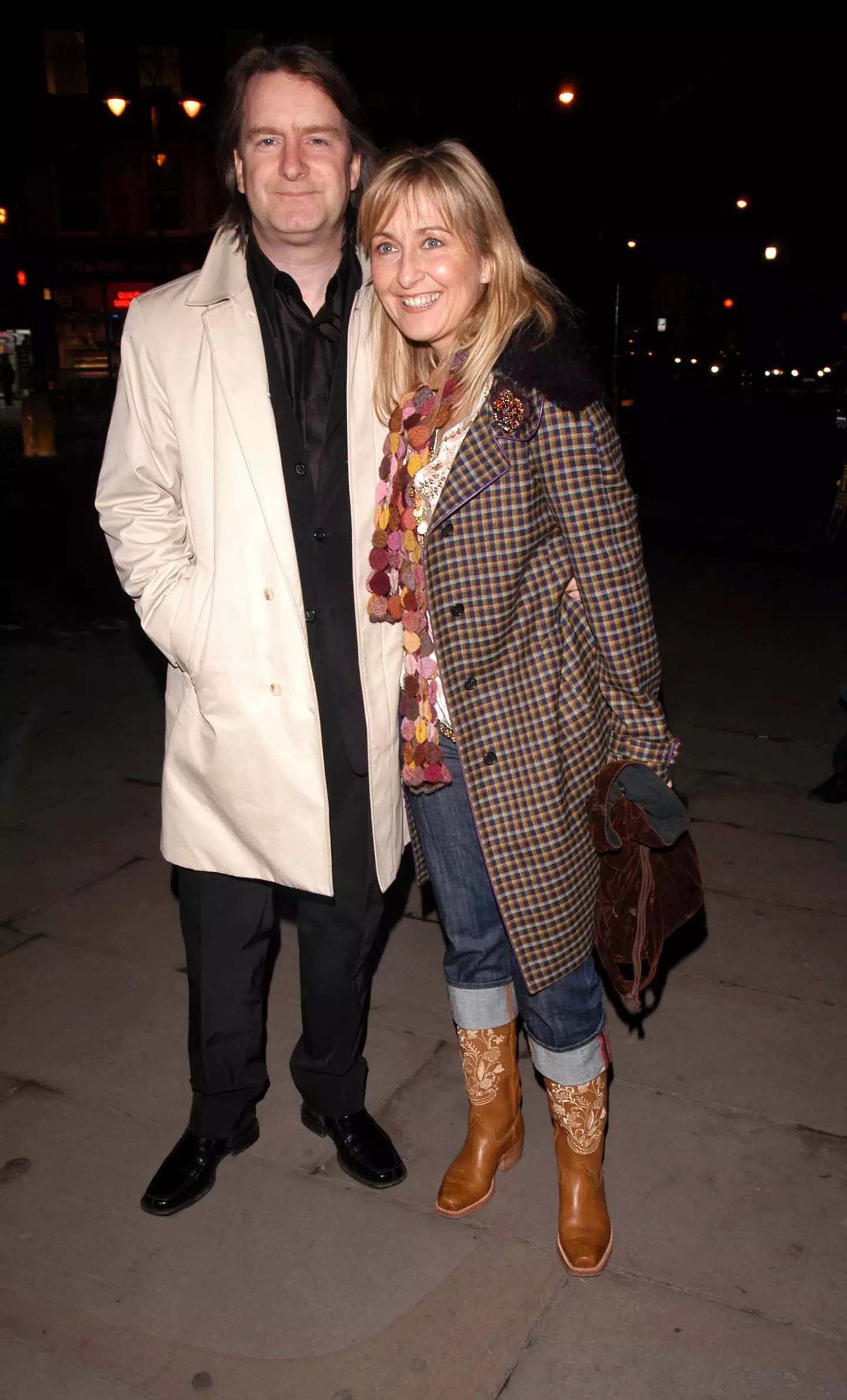 Fiona Phillips and her husband, Martin Frizell, pictured in 2005 (J.Tregidgo/WireImage)
