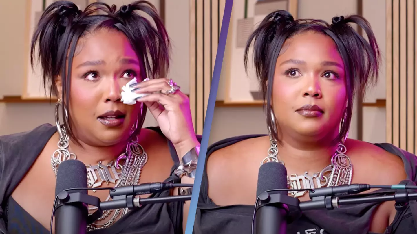 Lizzo breaks down in tears as she discusses sexual and racial harassment lawsuit claiming she did 'nothing wrong'