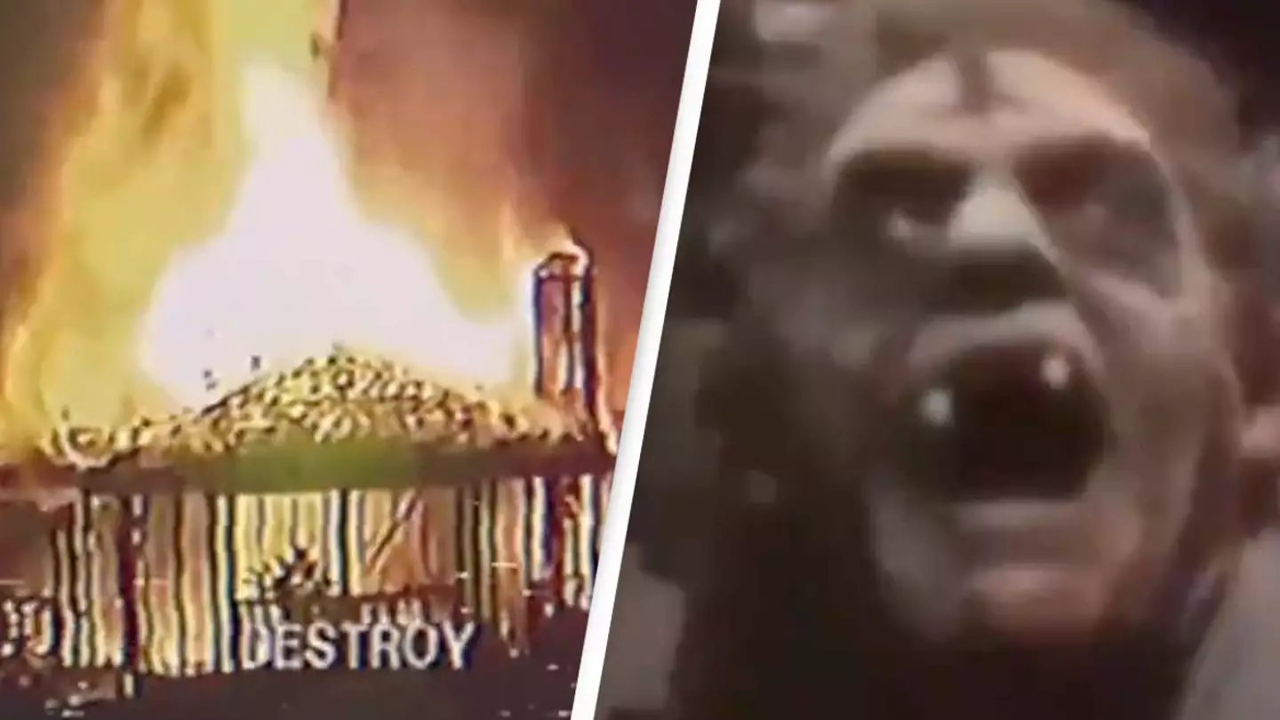 Father and son find mysterious VHS tape and make chilling discovery of horrifying crime