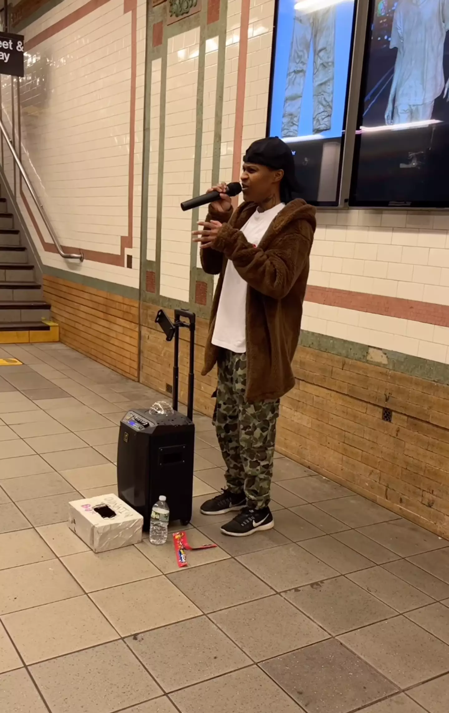 The singer has reassured their fans after concern rose over them resorting to busking.