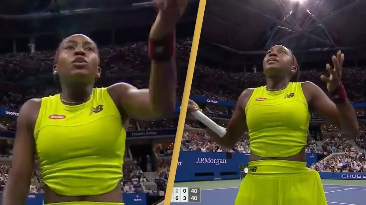 Coco Gauff absolutely loses it with the umpire at US Open over opponent's conduct