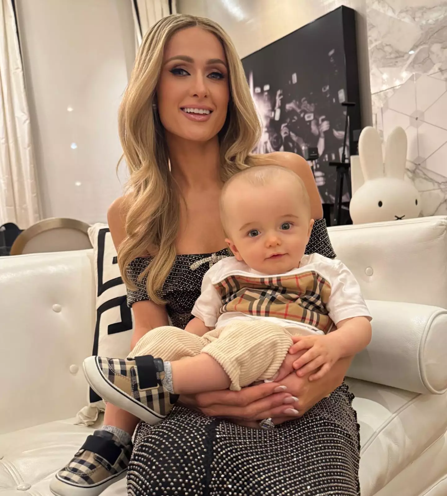 Trolls made rude comments about Paris Hilton's son (Instagram/@parishilton)