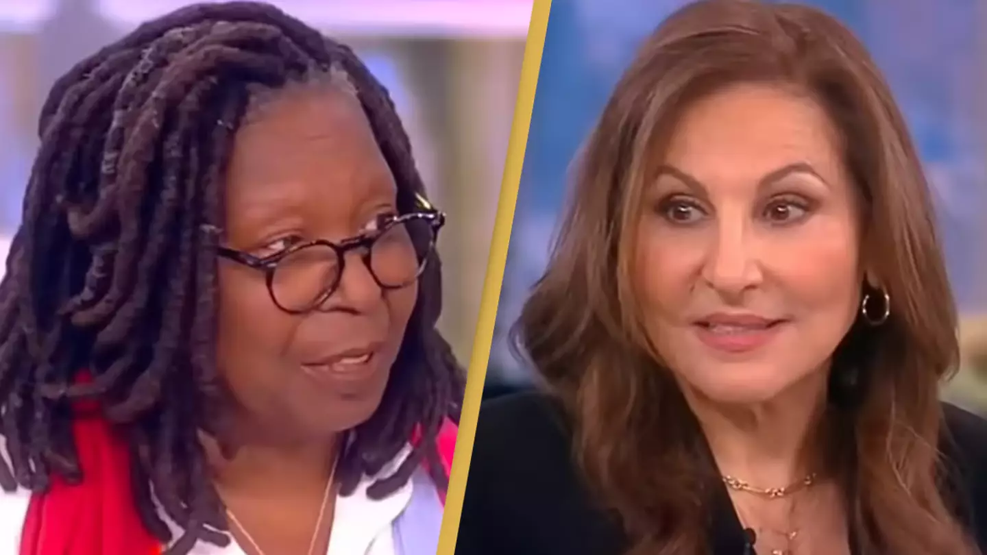 Awkward moment Whoopi Goldberg gets asked about Sister Act 3 by former co-star Kathy Najimy